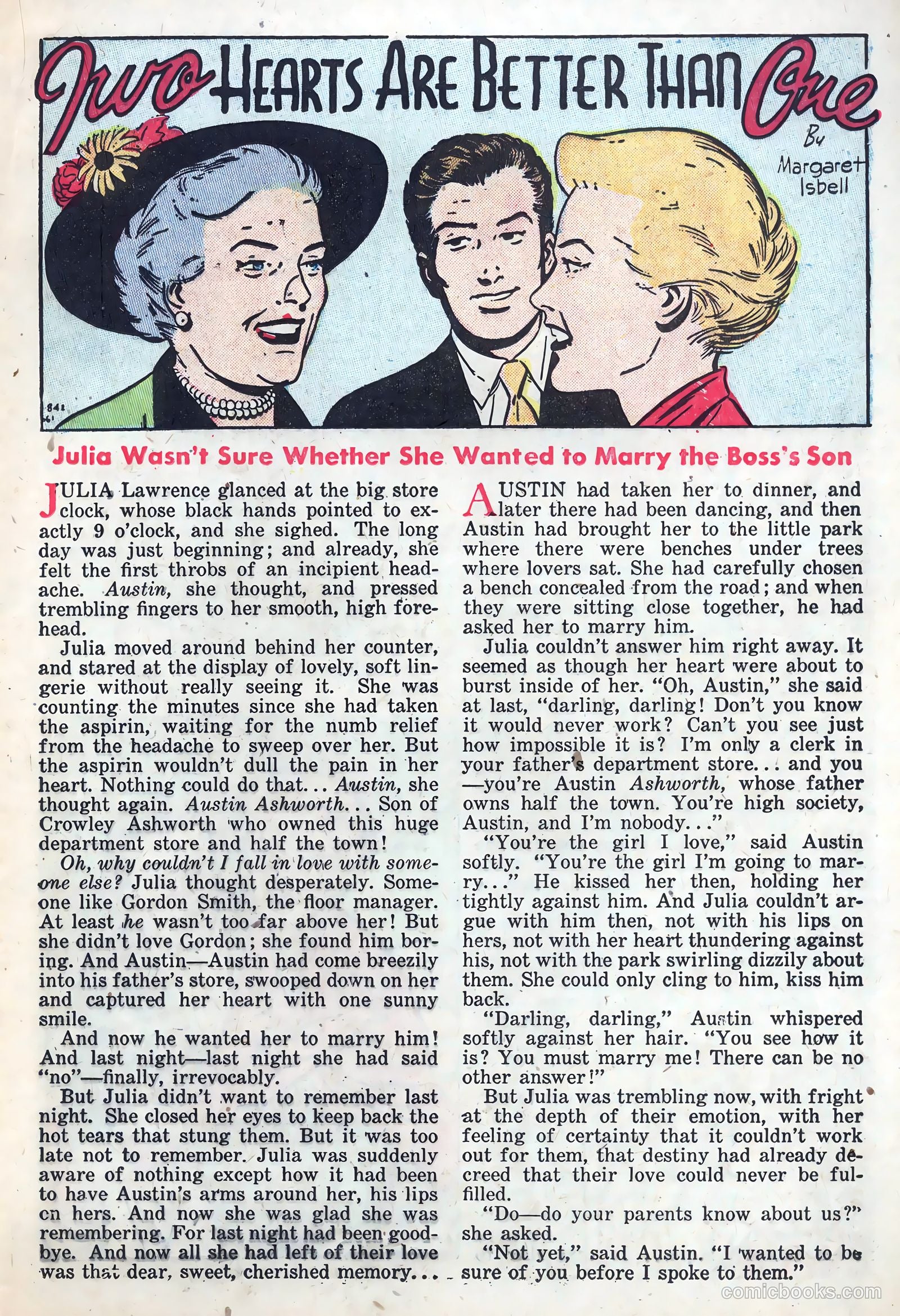 New Romances #19 (1953) — page 17 of 36