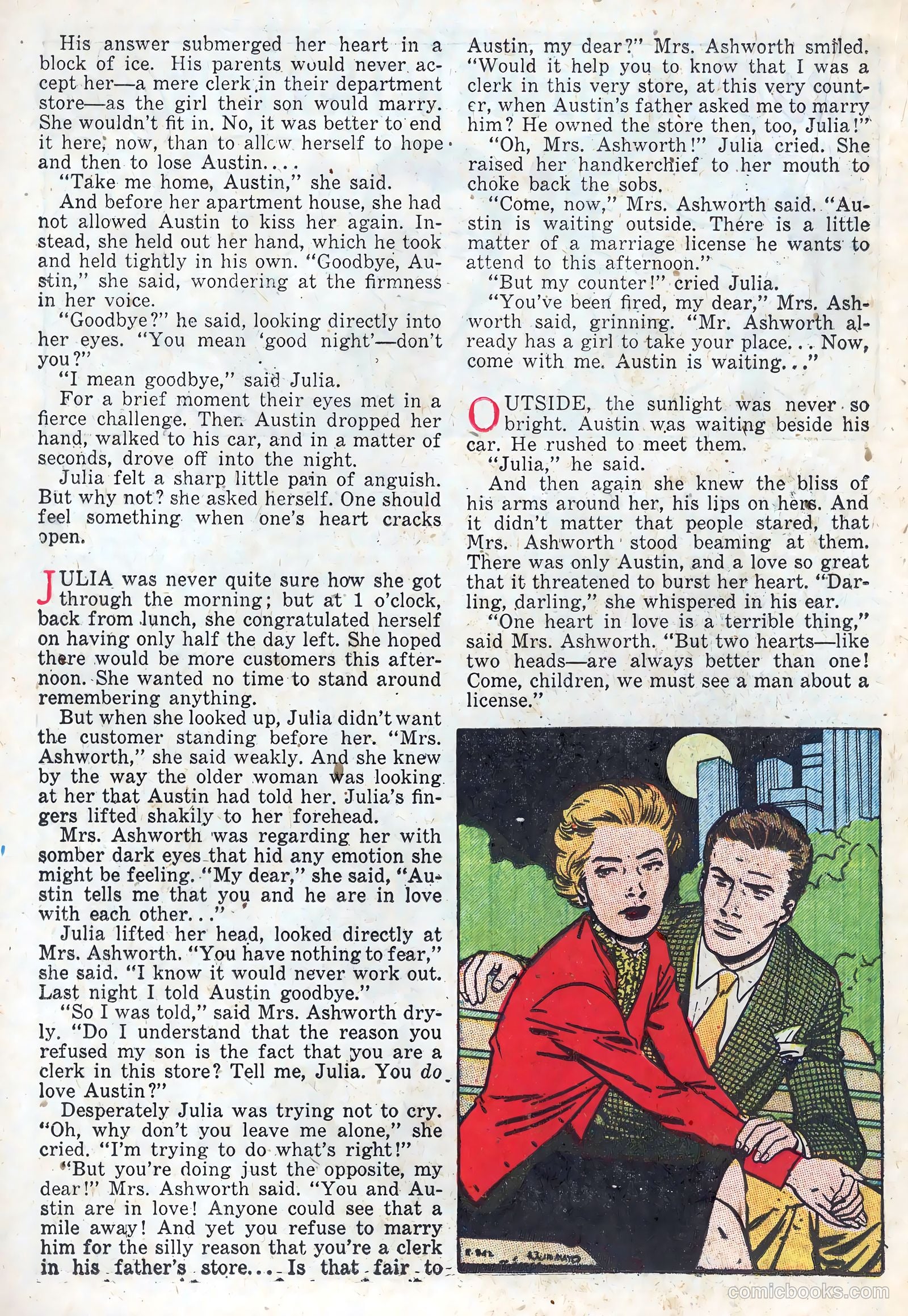 New Romances #19 (1953) — page 18 of 36
