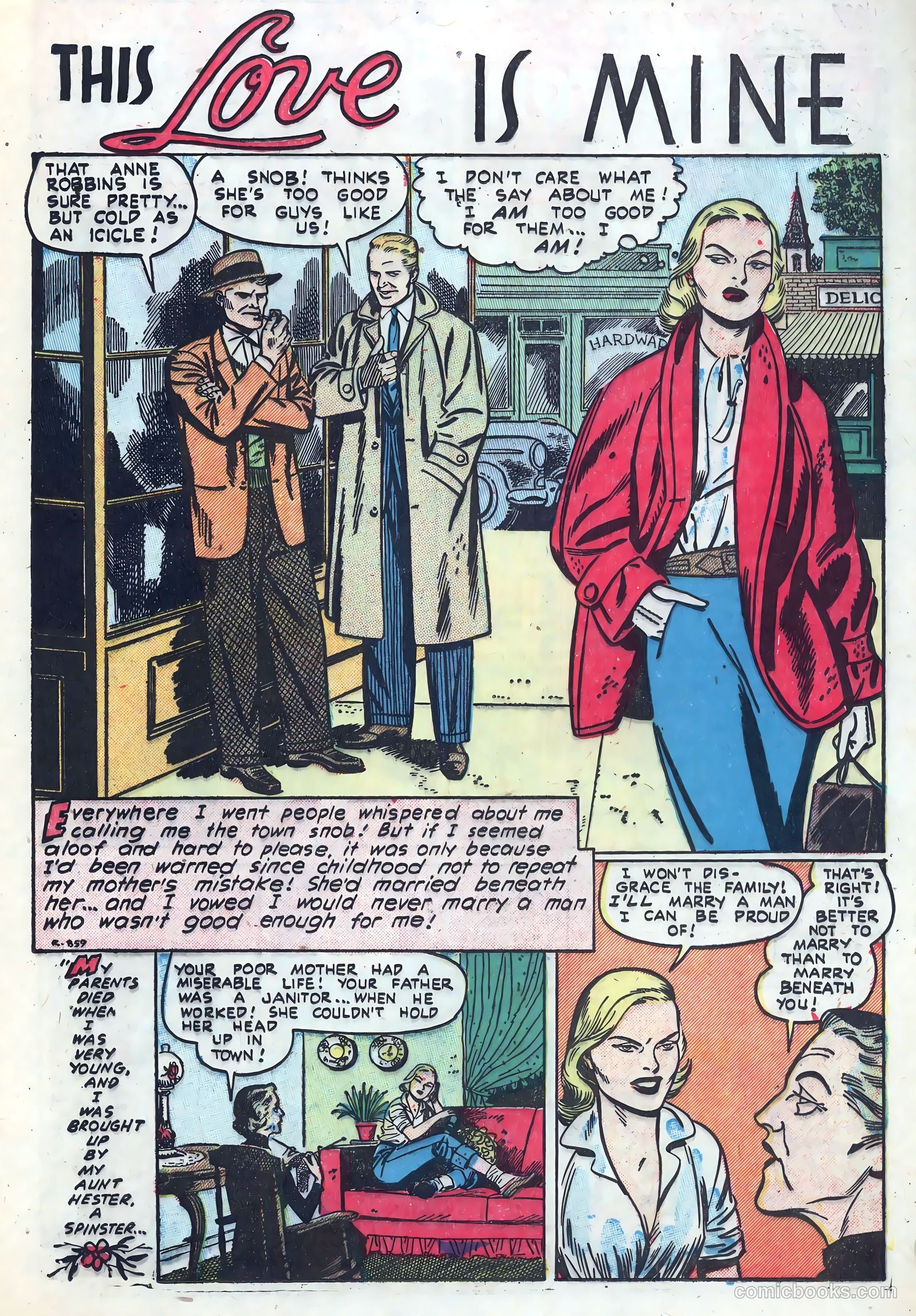 New Romances #19 (1953) — page 21 of 36