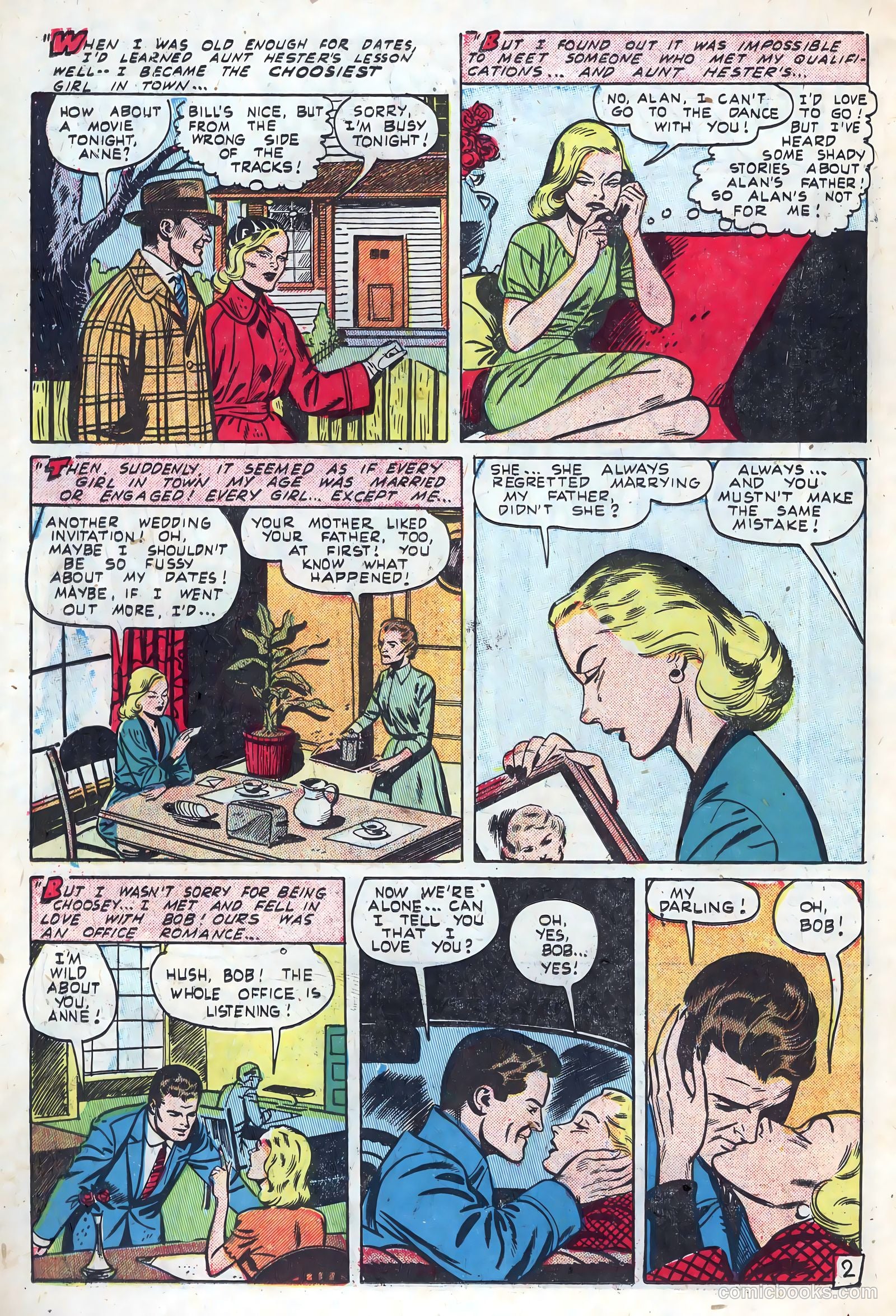 New Romances #19 (1953) — page 22 of 36