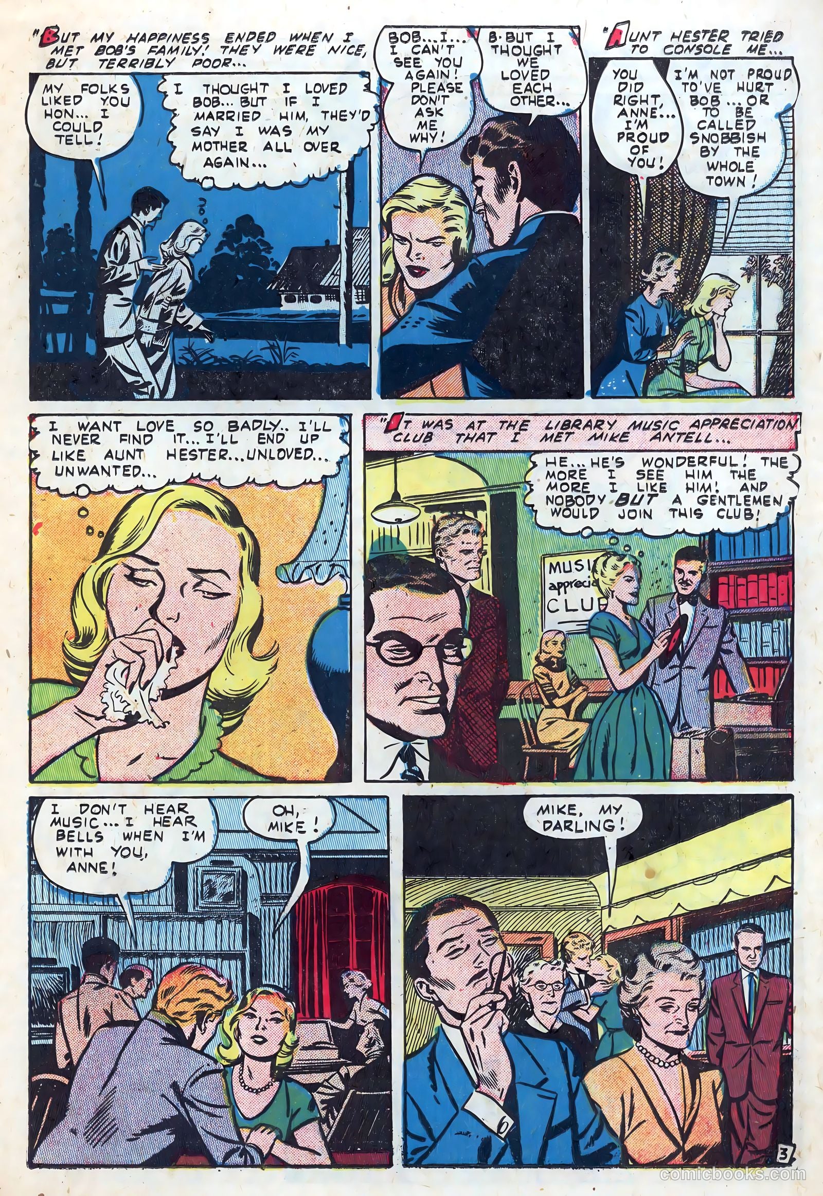 New Romances #19 (1953) — page 23 of 36