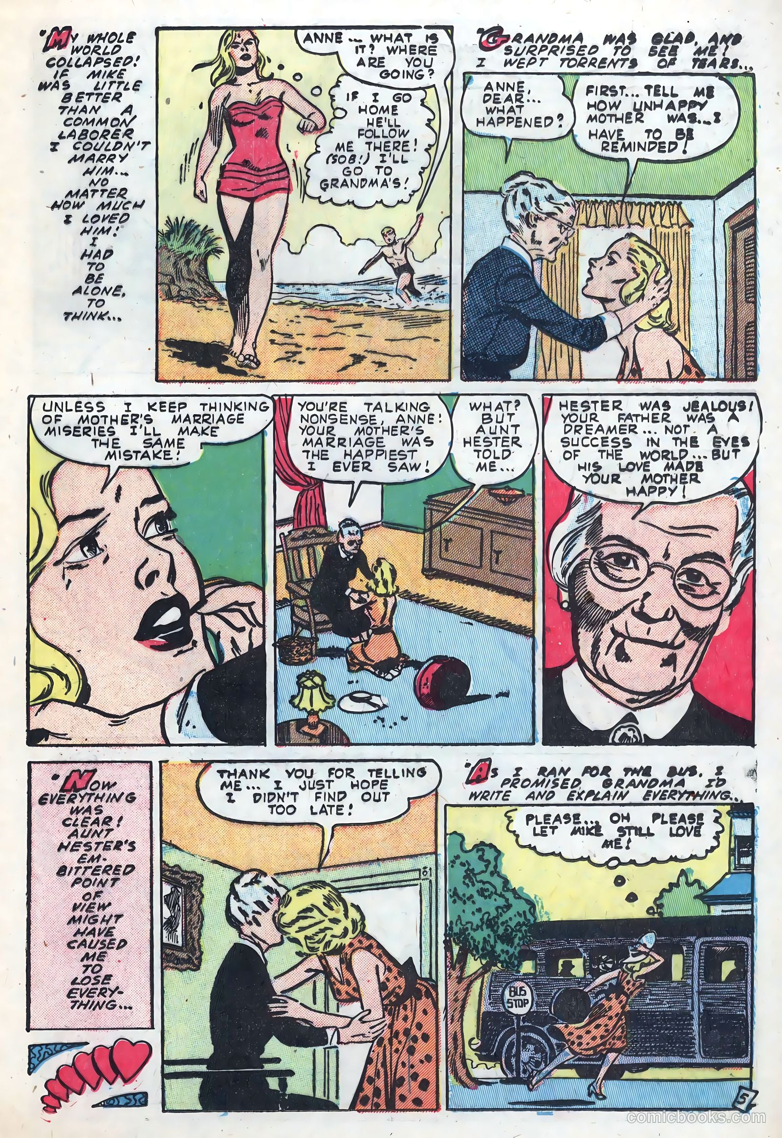 New Romances #19 (1953) — page 25 of 36