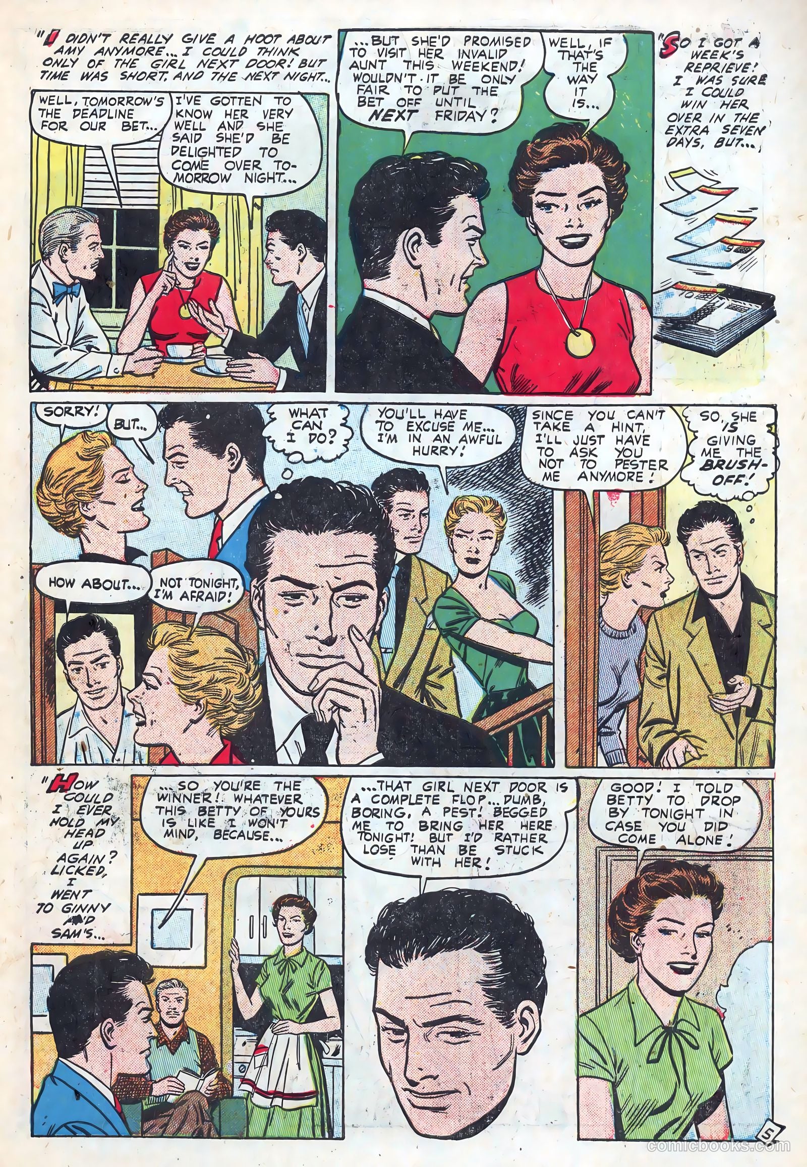 New Romances #19 (1953) — page 31 of 36