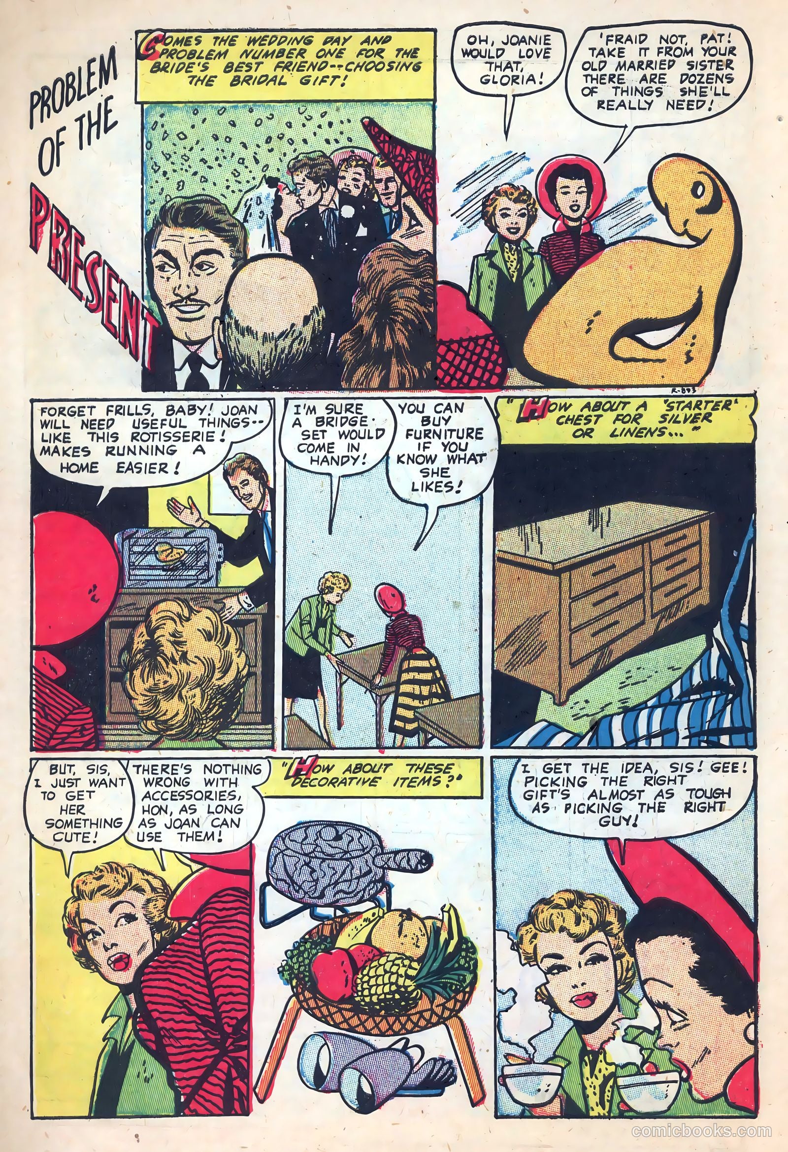 New Romances #21 (1954) — page 10 of 36