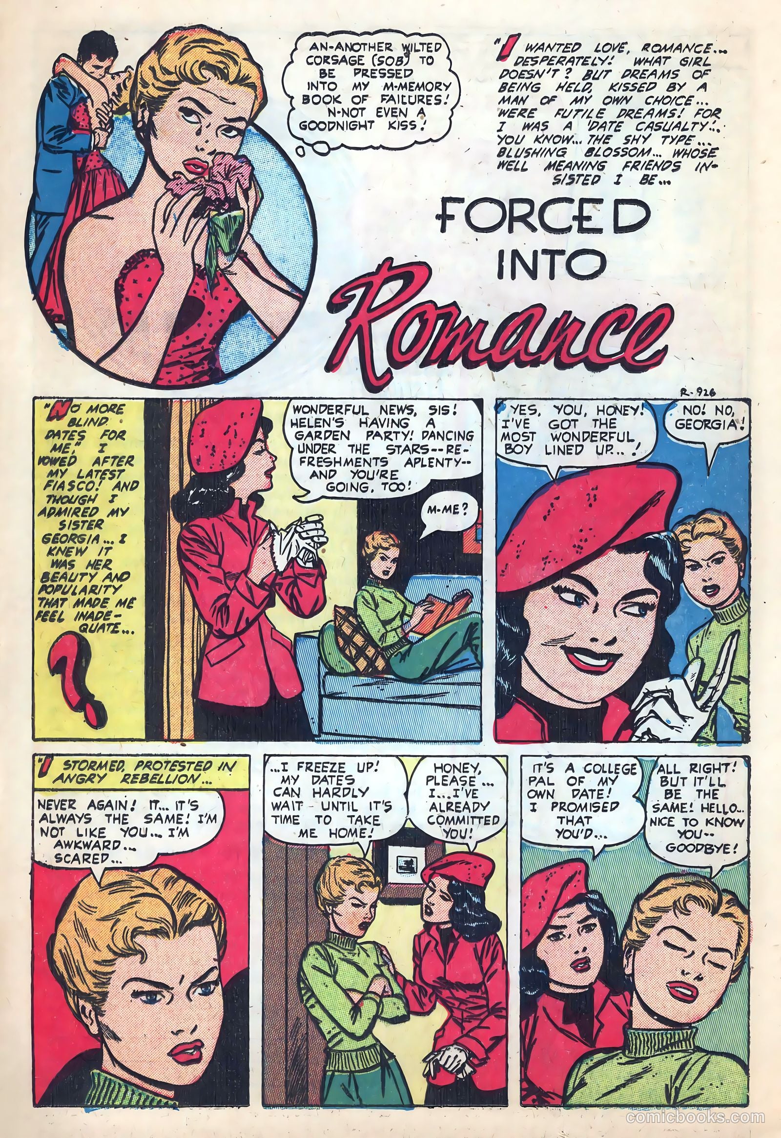 New Romances #21 (1954) — page 12 of 36