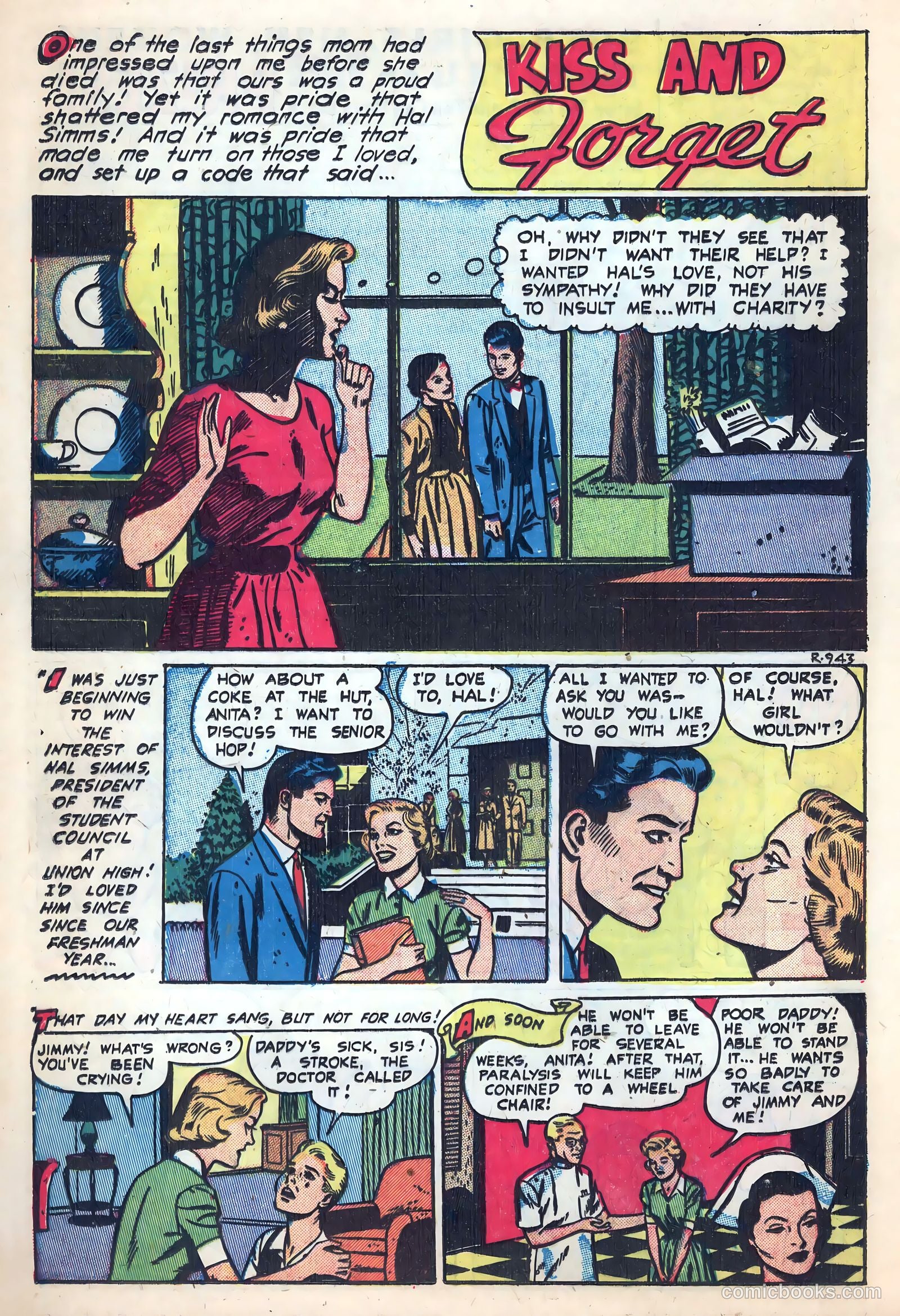 New Romances #21 (1954) — page 16 of 36