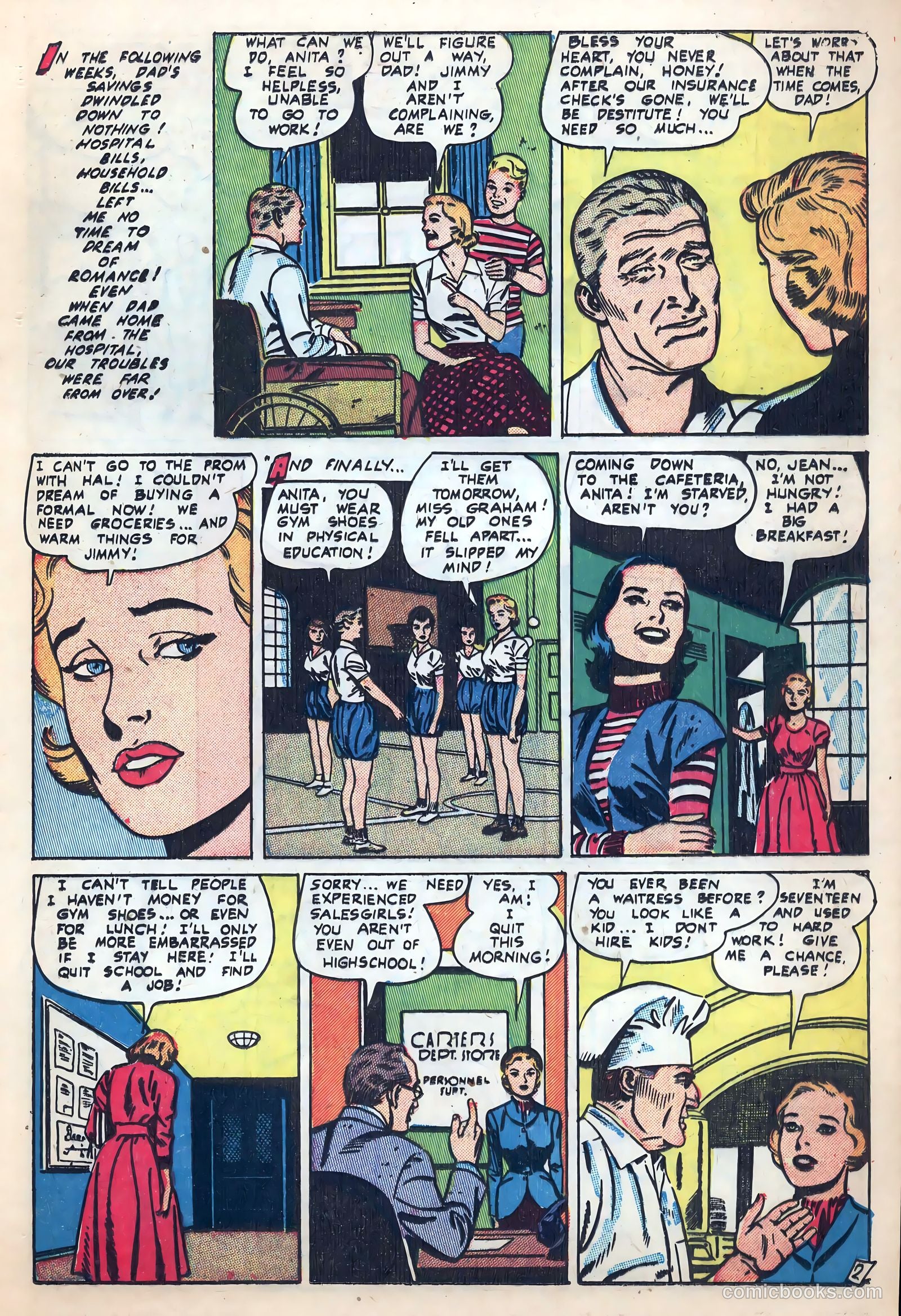 New Romances #21 (1954) — page 17 of 36