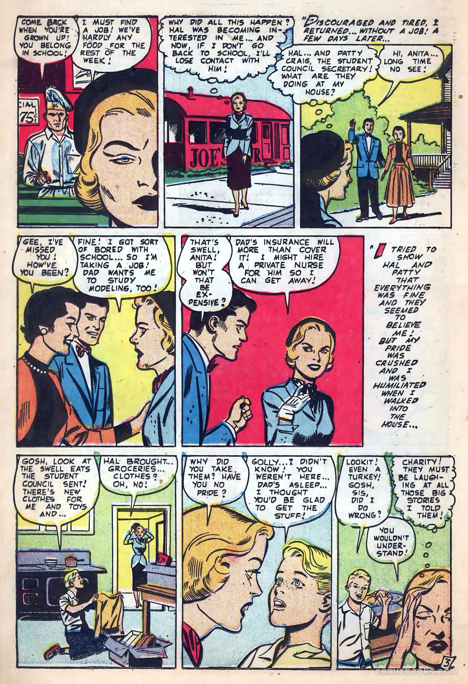 New Romances #21 (1954) — page 18 of 36