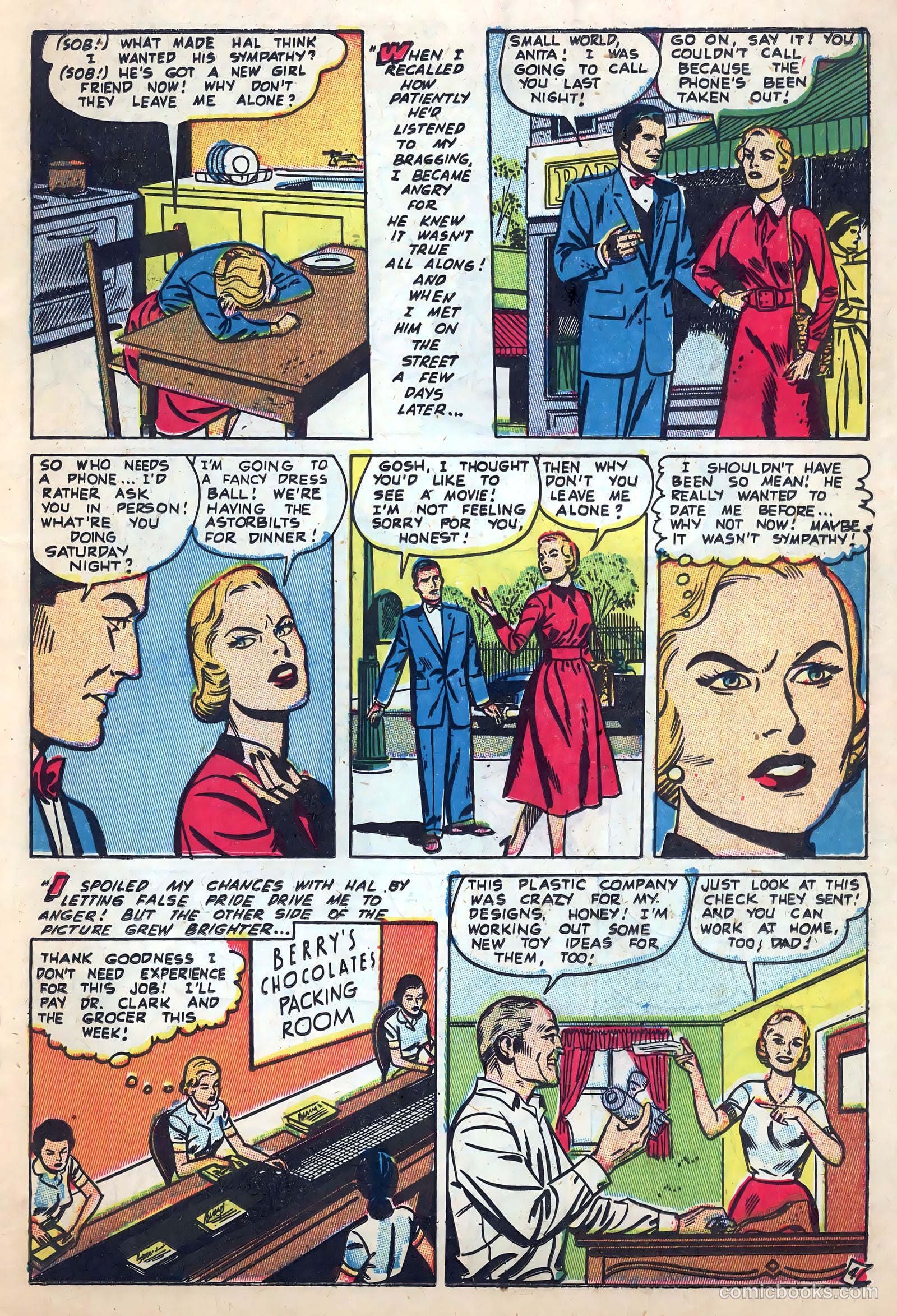 New Romances #21 (1954) — page 19 of 36