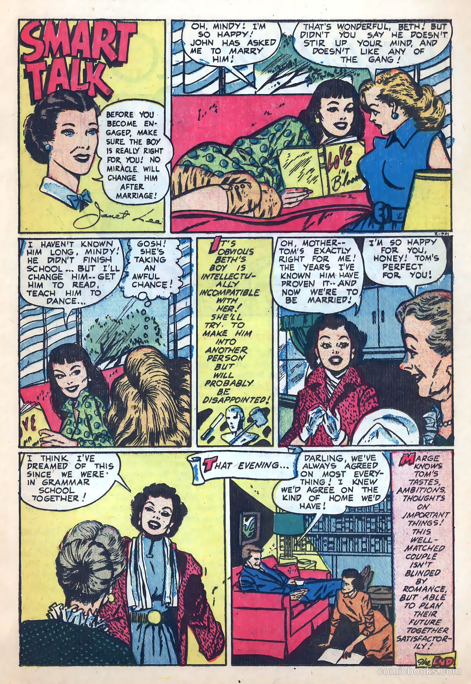 New Romances #21 (1954) — page 21 of 36