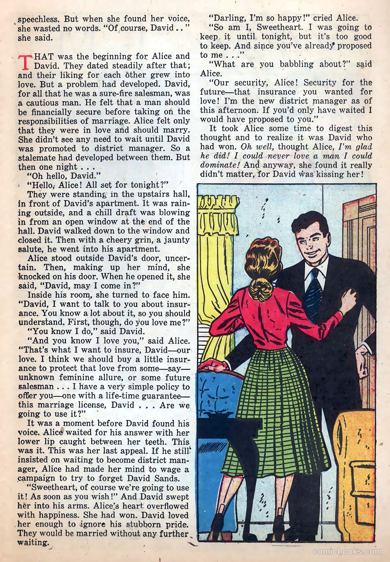 New Romances #21 (1954) — page 23 of 36