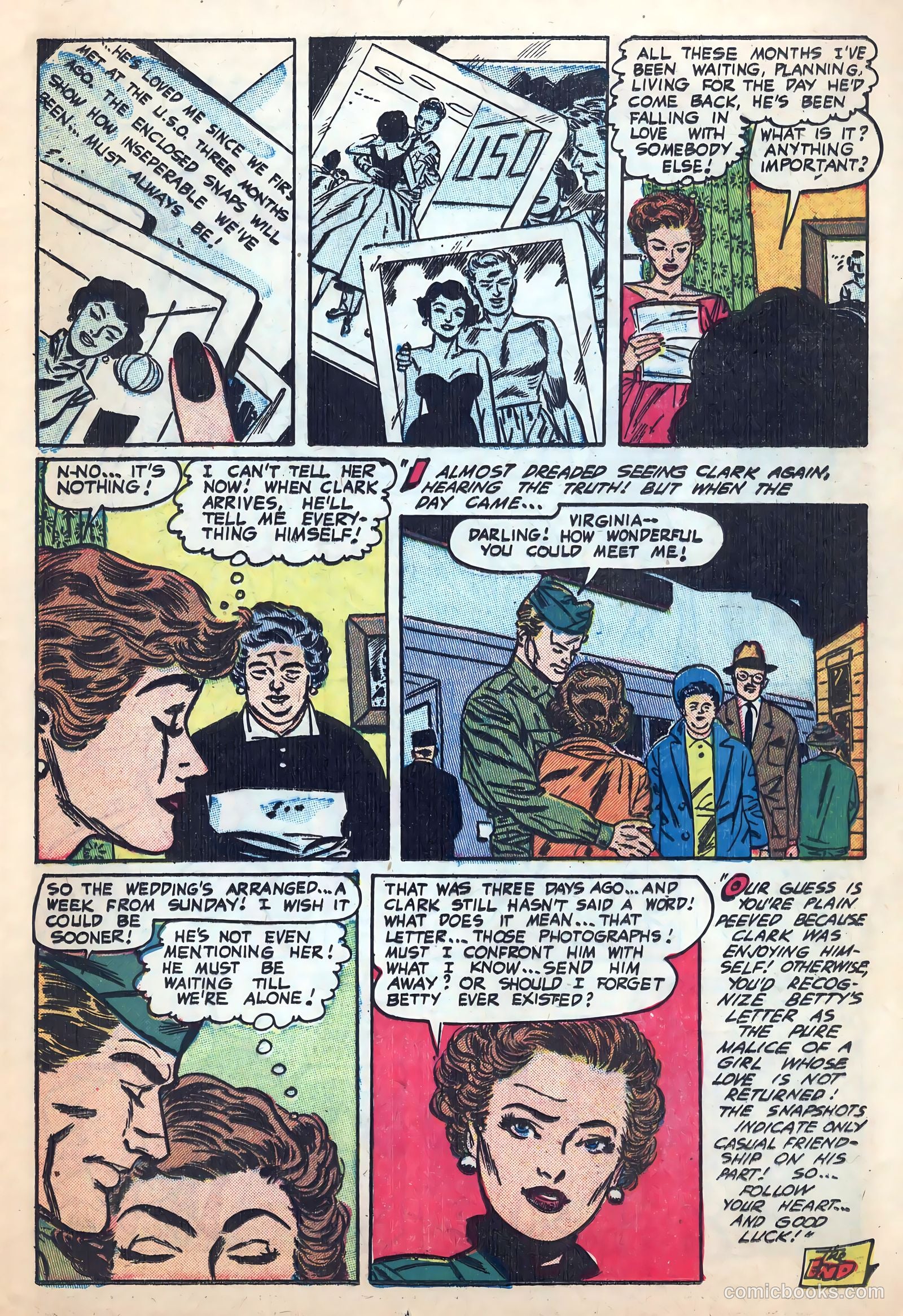 New Romances #21 (1954) — page 25 of 36