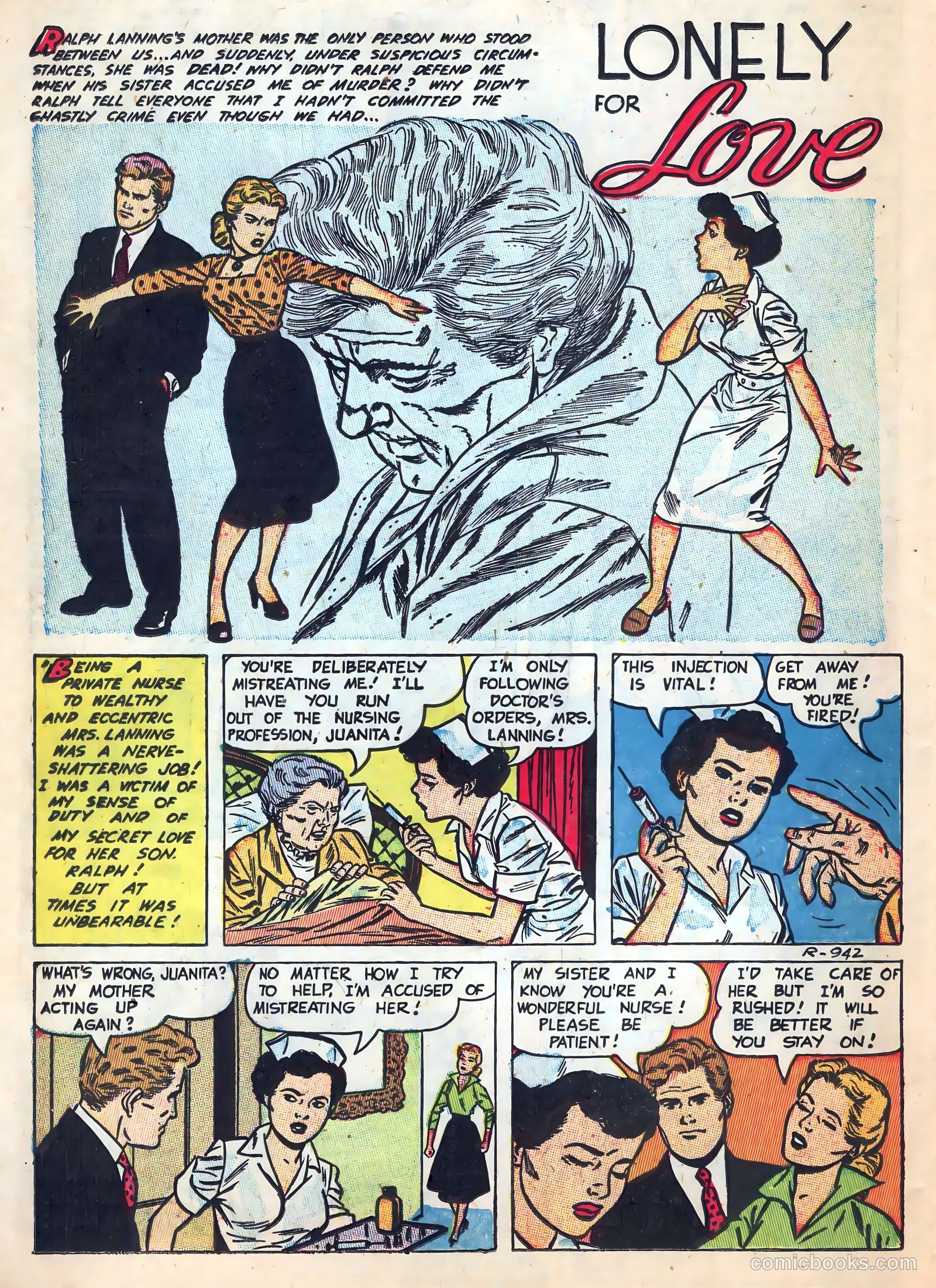 New Romances #21 (1954) — page 26 of 36