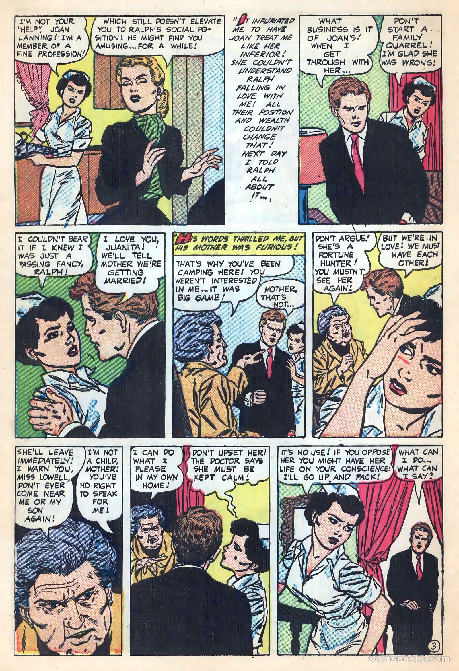 New Romances #21 (1954) — page 28 of 36