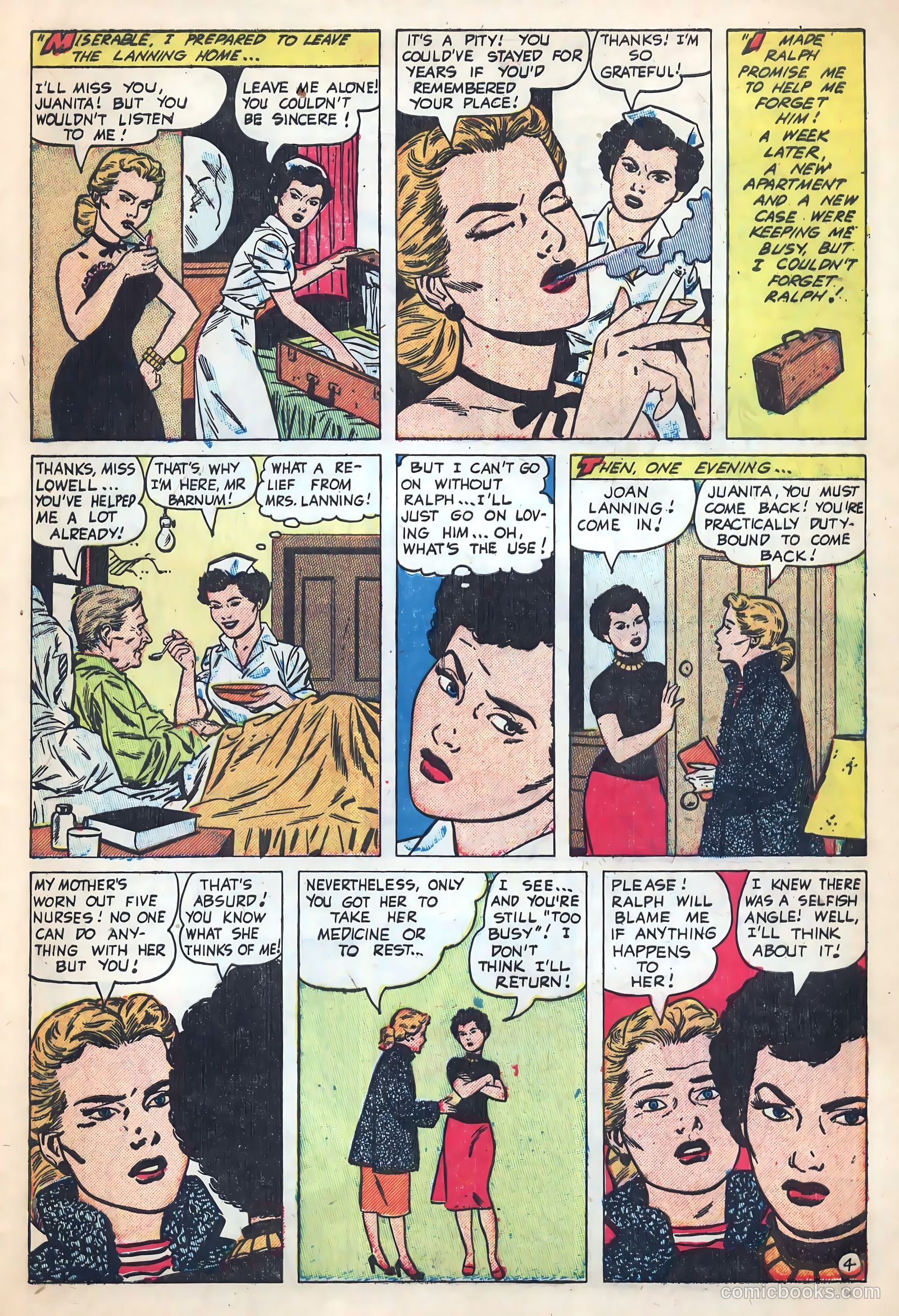 New Romances #21 (1954) — page 29 of 36