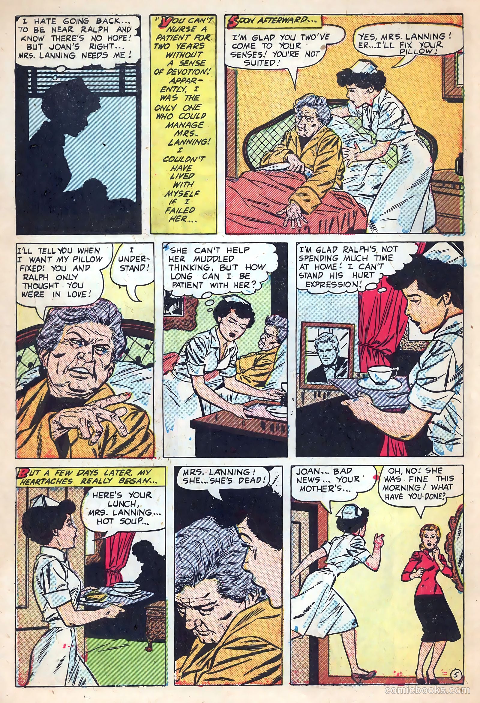 New Romances #21 (1954) — page 30 of 36