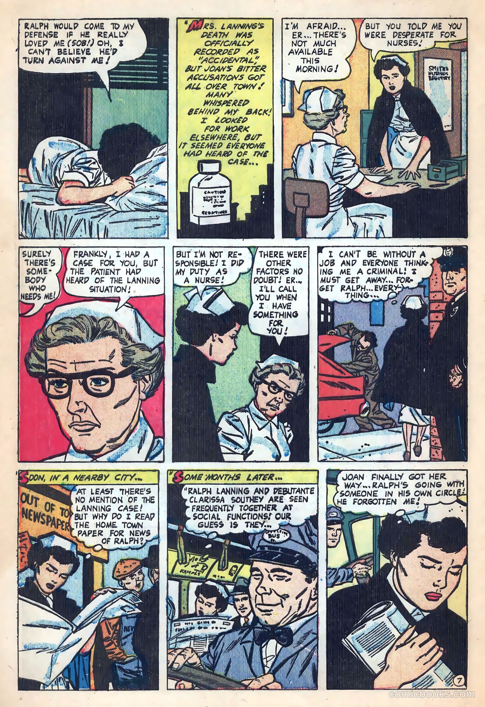 New Romances #21 (1954) — page 32 of 36