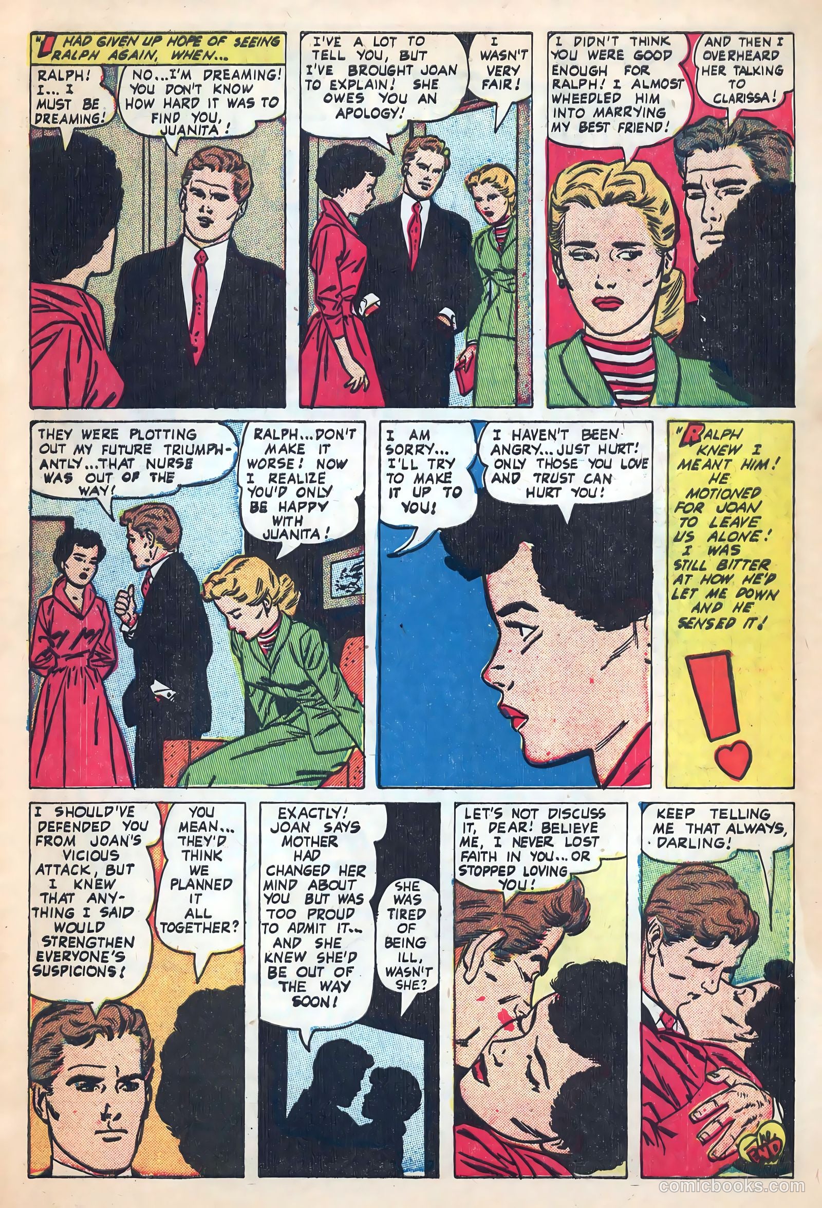 New Romances #21 (1954) — page 33 of 36
