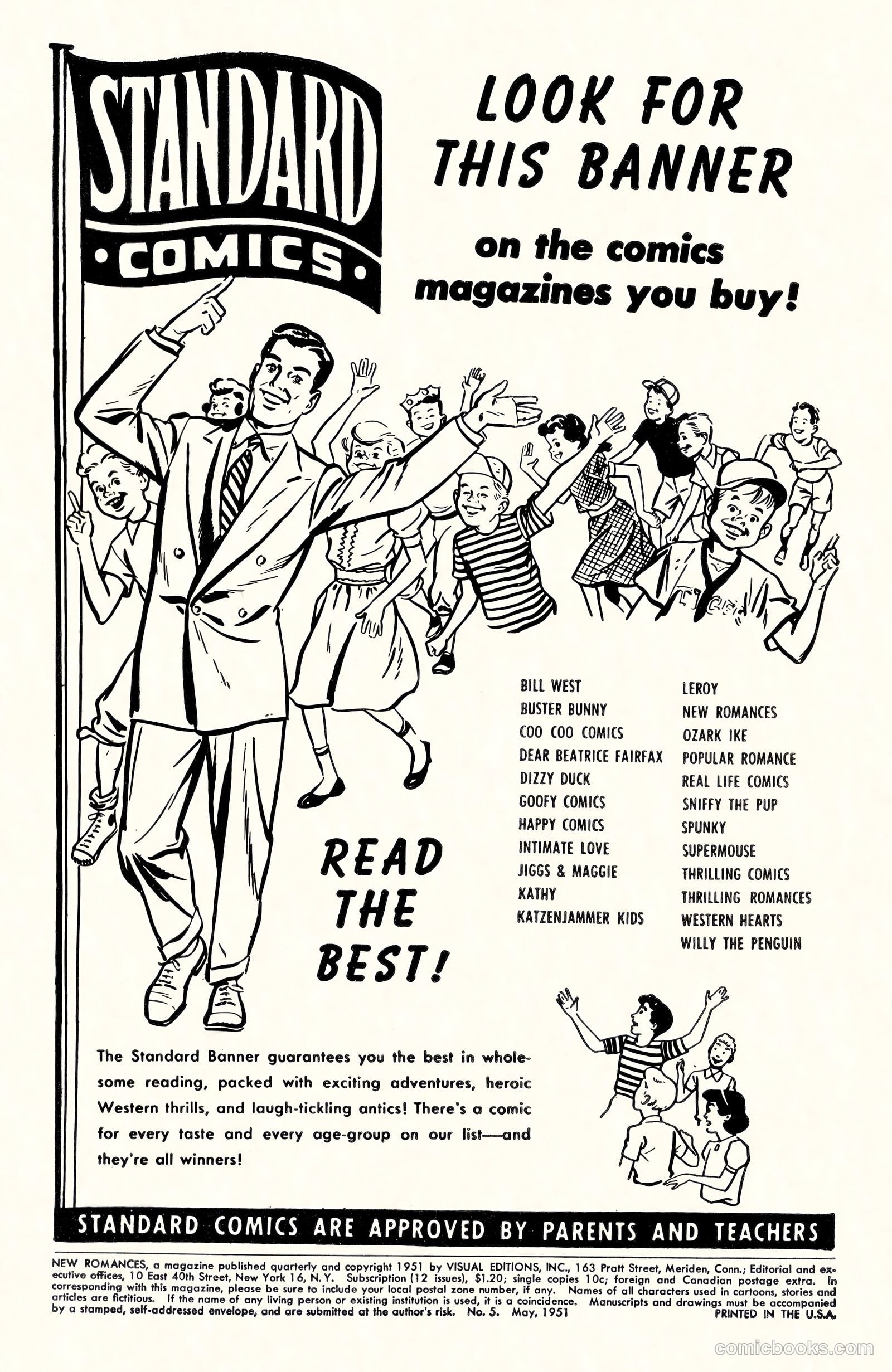 New Romances #5 (1951) — page 2 of 36