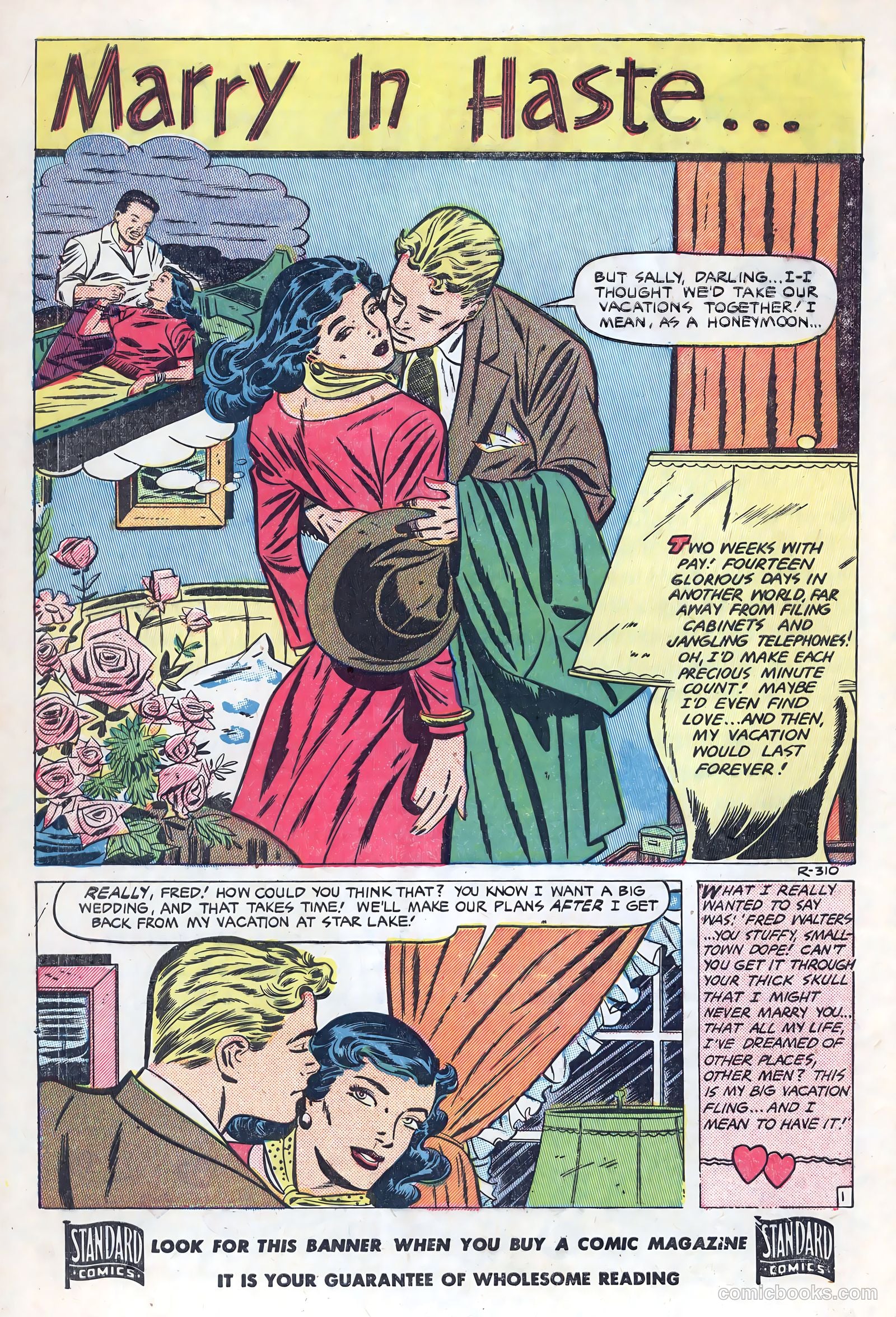 New Romances #5 (1951) — page 4 of 36