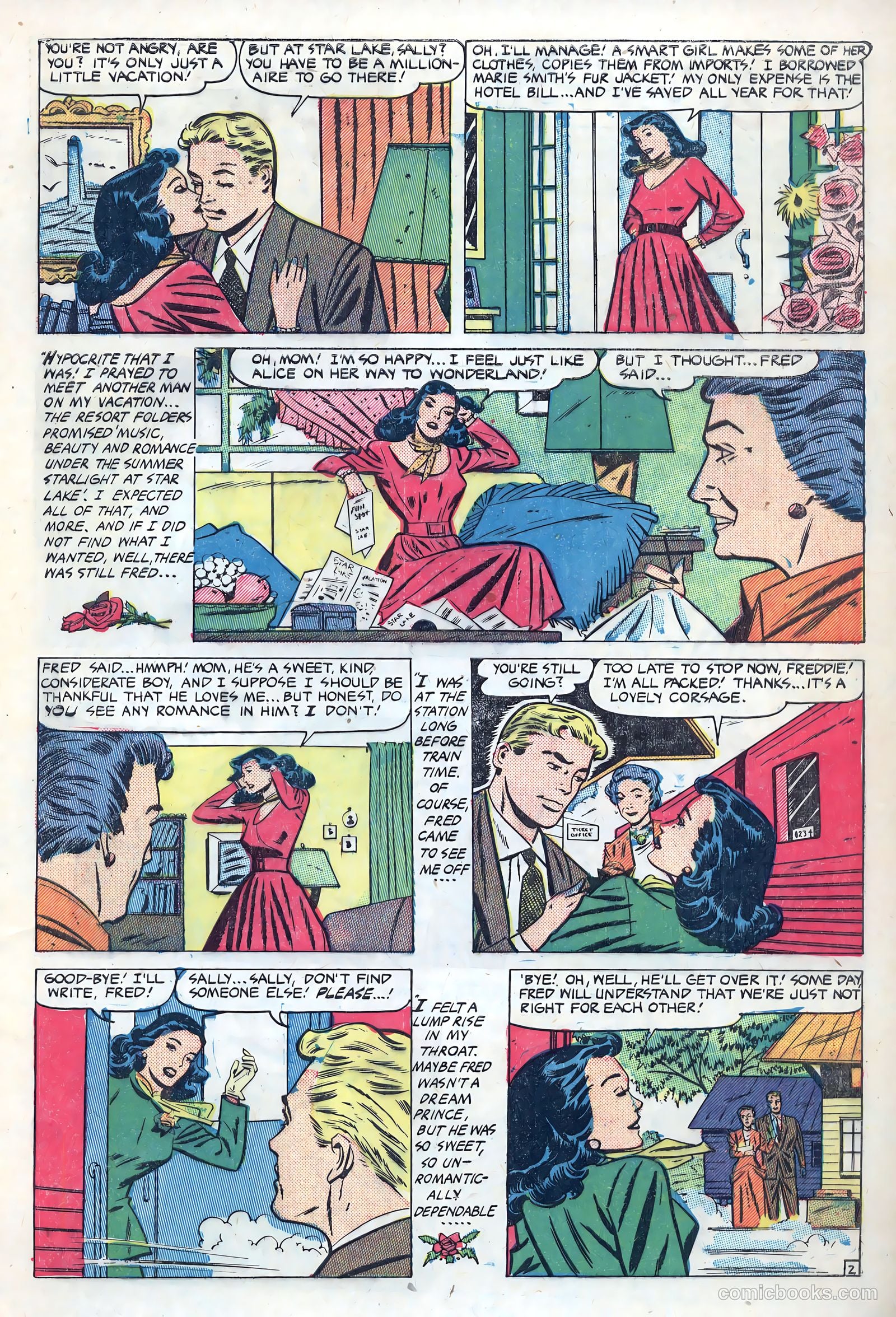 New Romances #5 (1951) — page 5 of 36