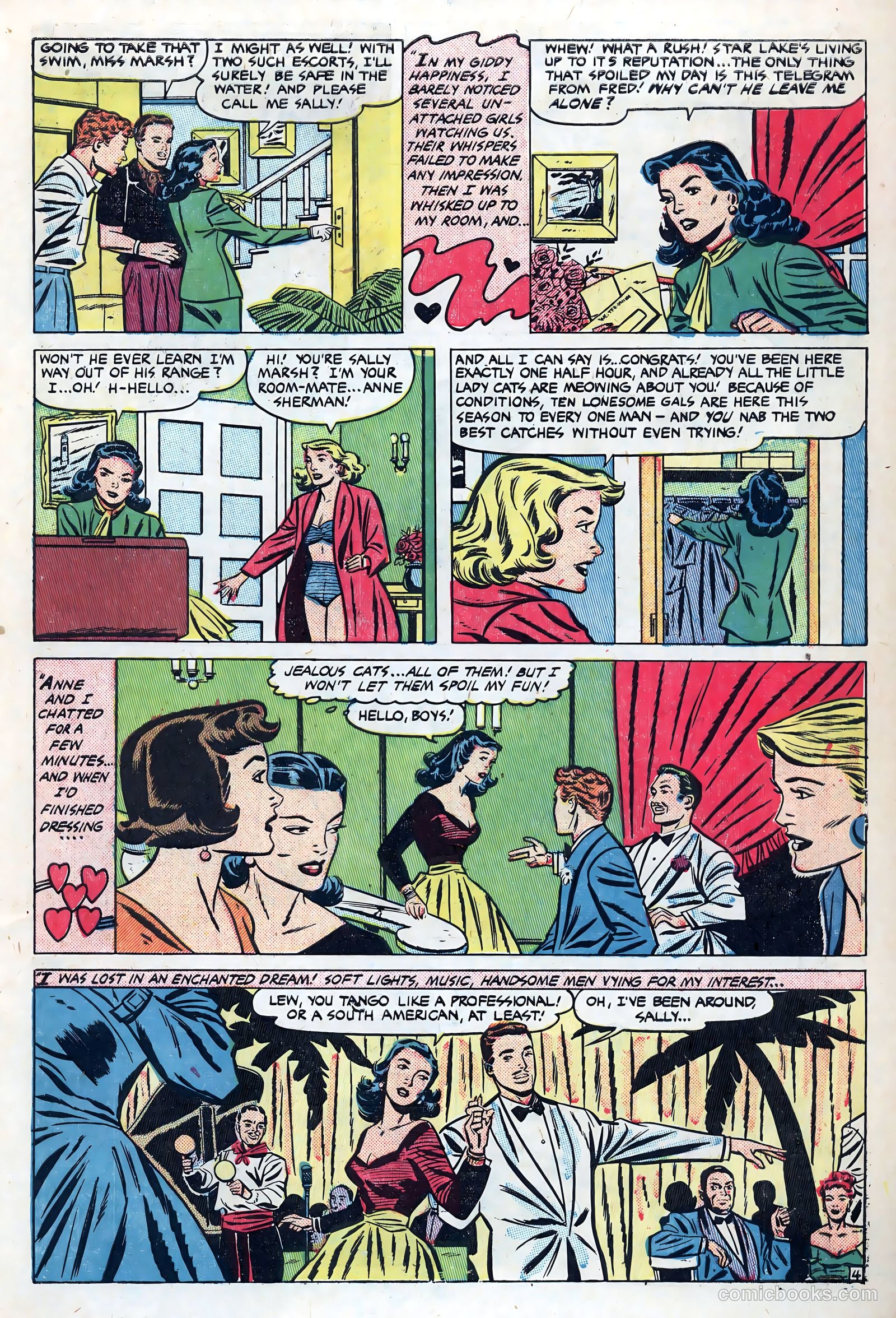 New Romances #5 (1951) — page 7 of 36