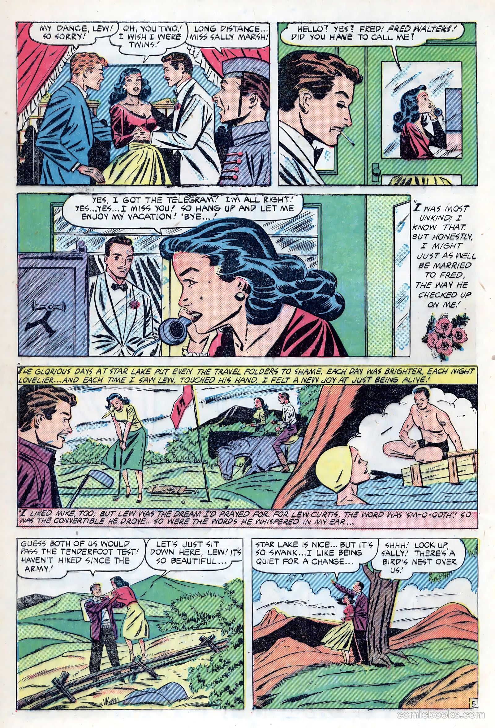New Romances #5 (1951) — page 8 of 36