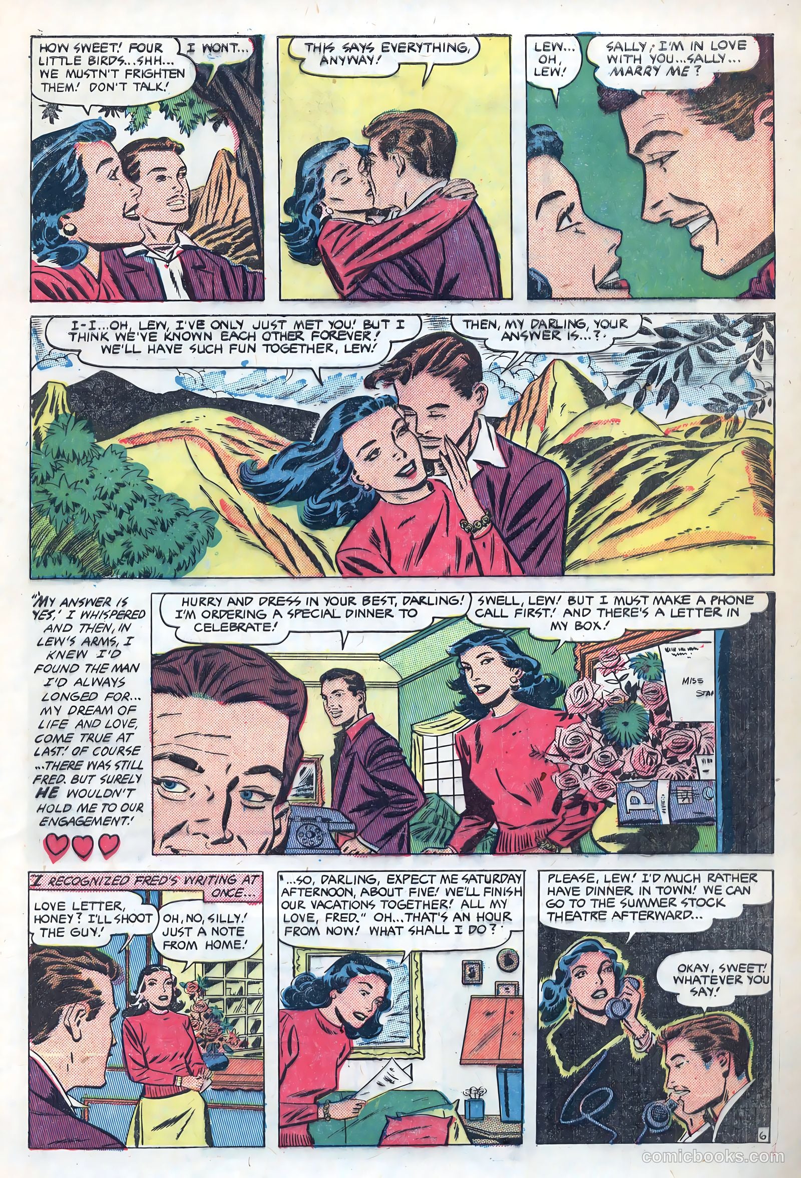 New Romances #5 (1951) — page 9 of 36