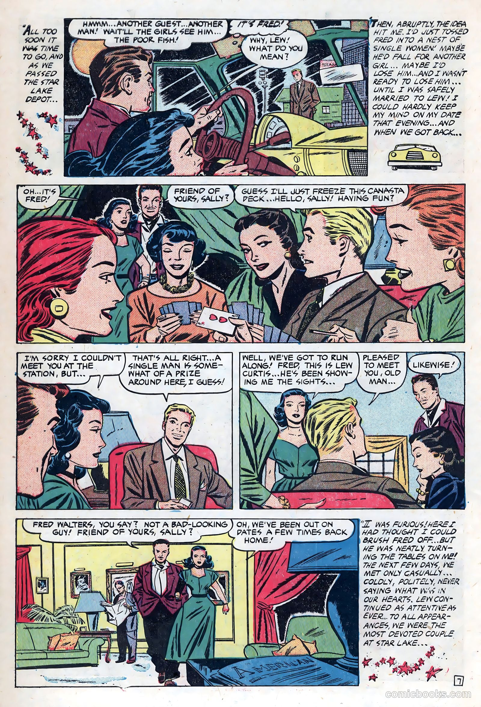 New Romances #5 (1951) — page 10 of 36
