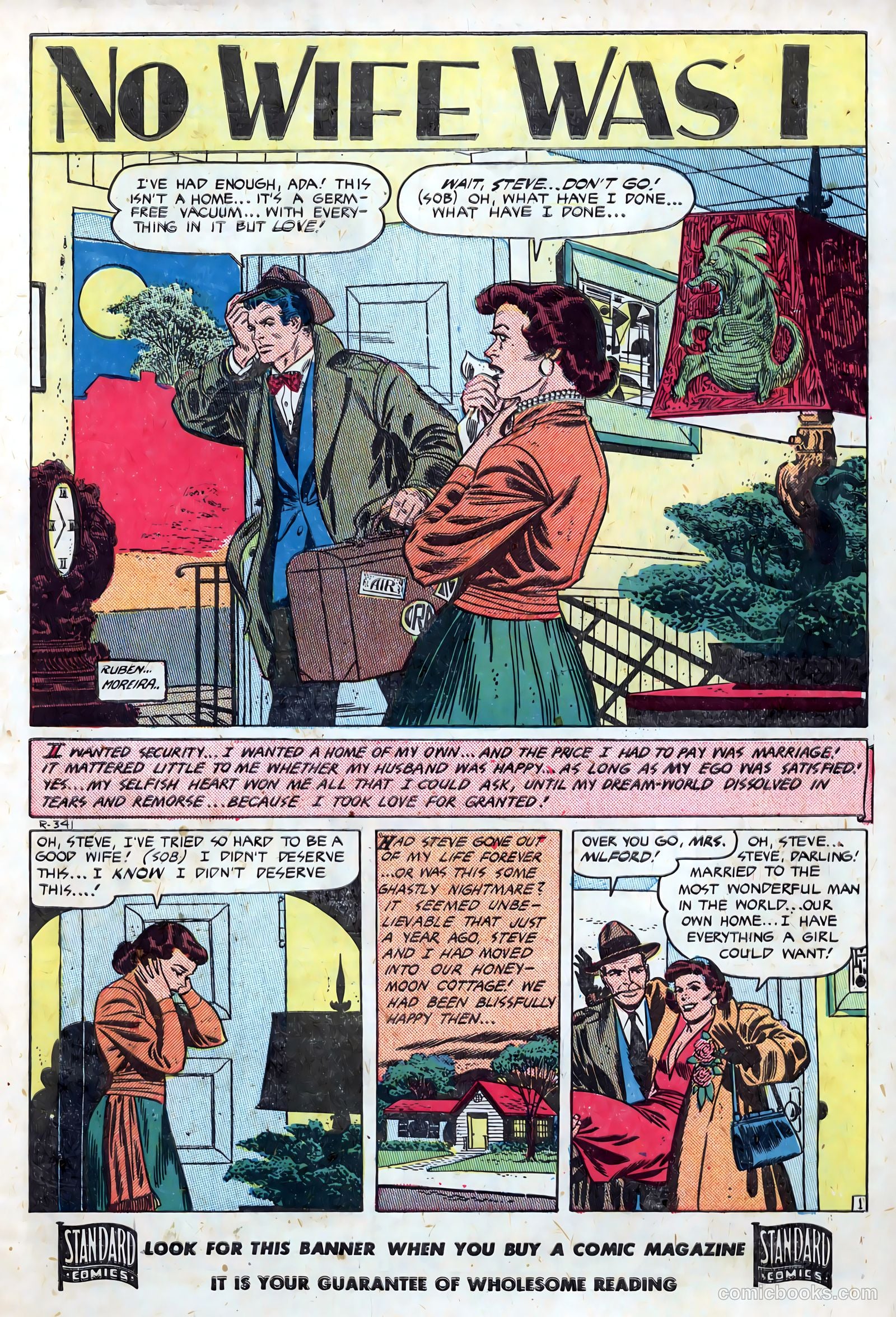New Romances #6 (1951) — page 3 of 36