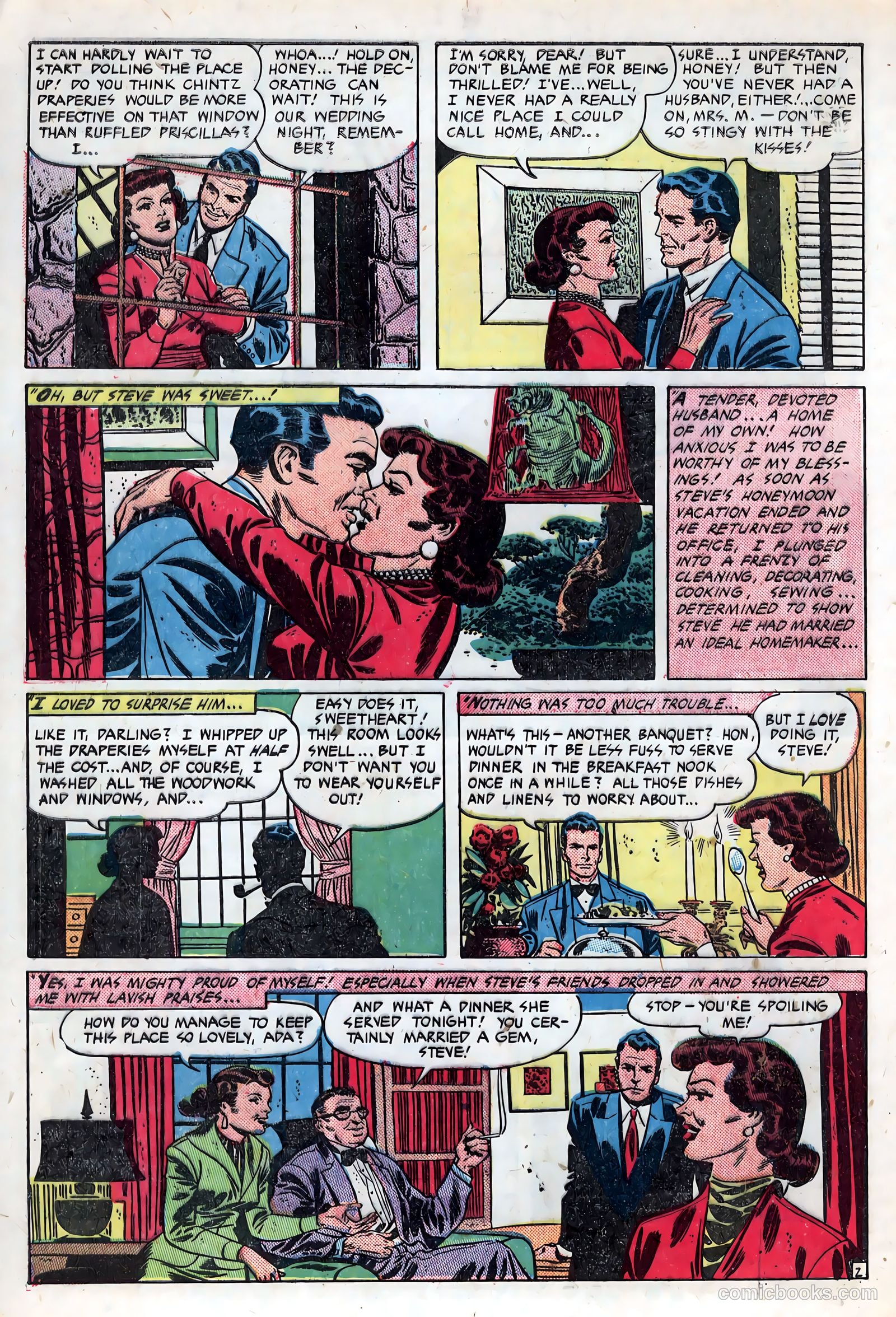 New Romances #6 (1951) — page 4 of 36