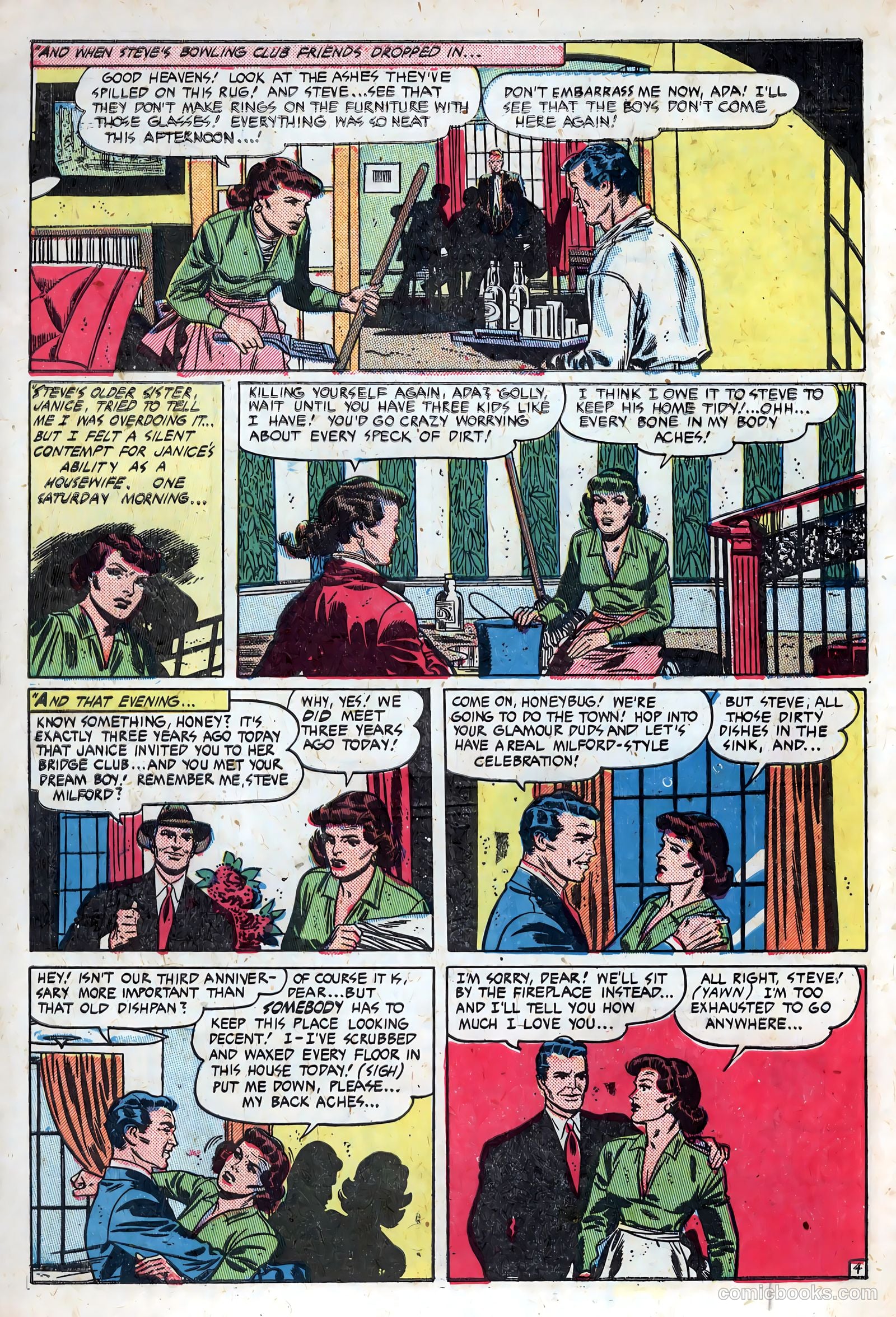 New Romances #6 (1951) — page 6 of 36