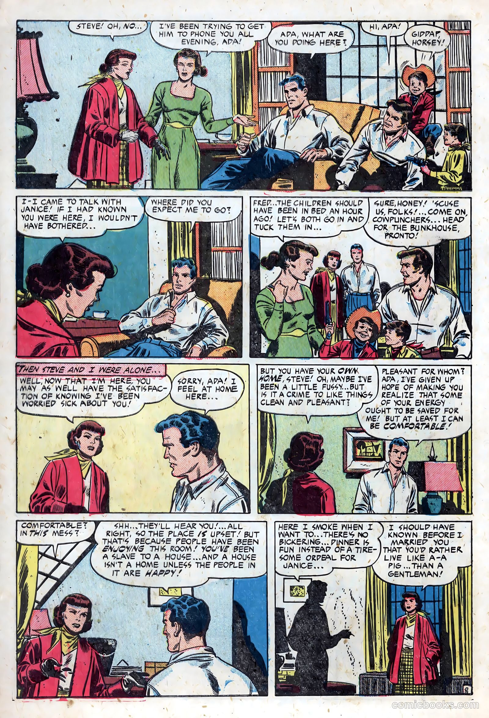New Romances #6 (1951) — page 10 of 36