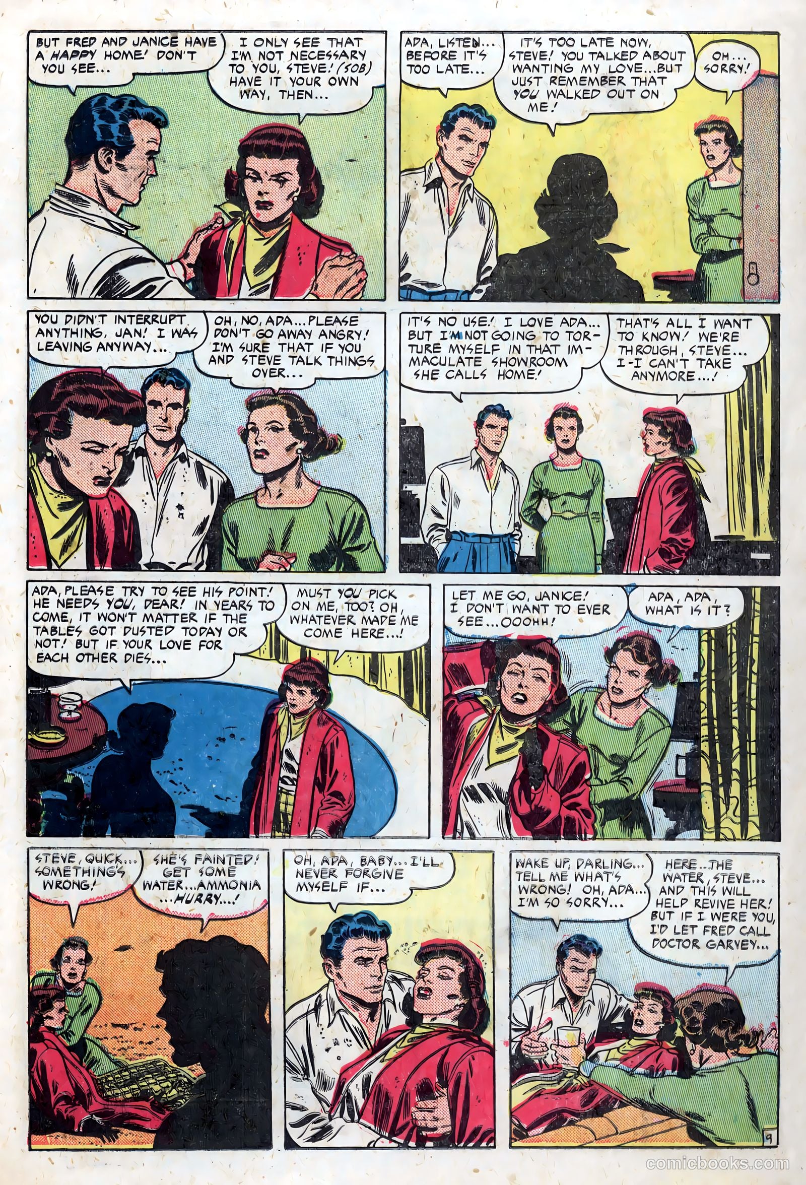 New Romances #6 (1951) — page 11 of 36