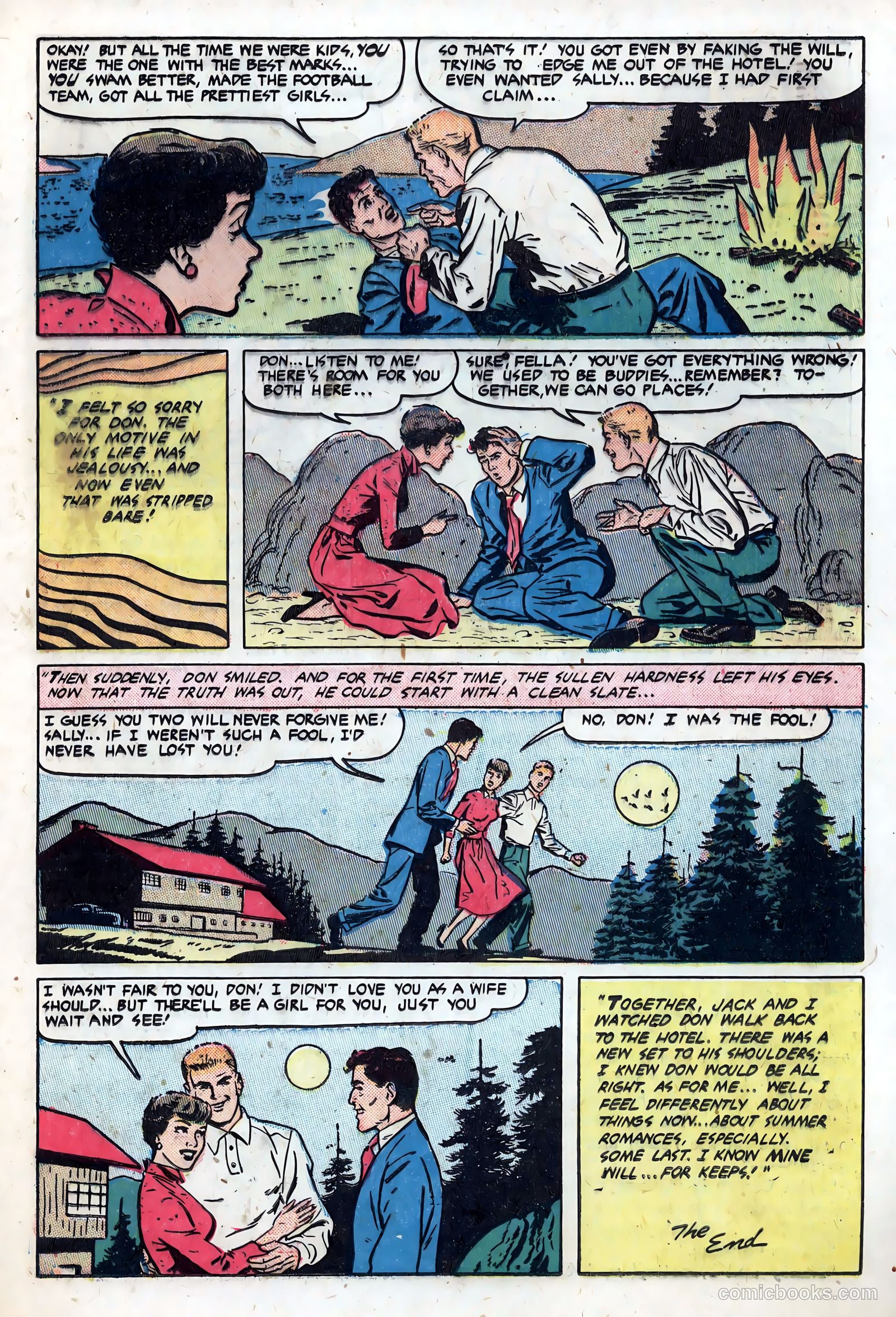 New Romances #6 (1951) — page 21 of 36
