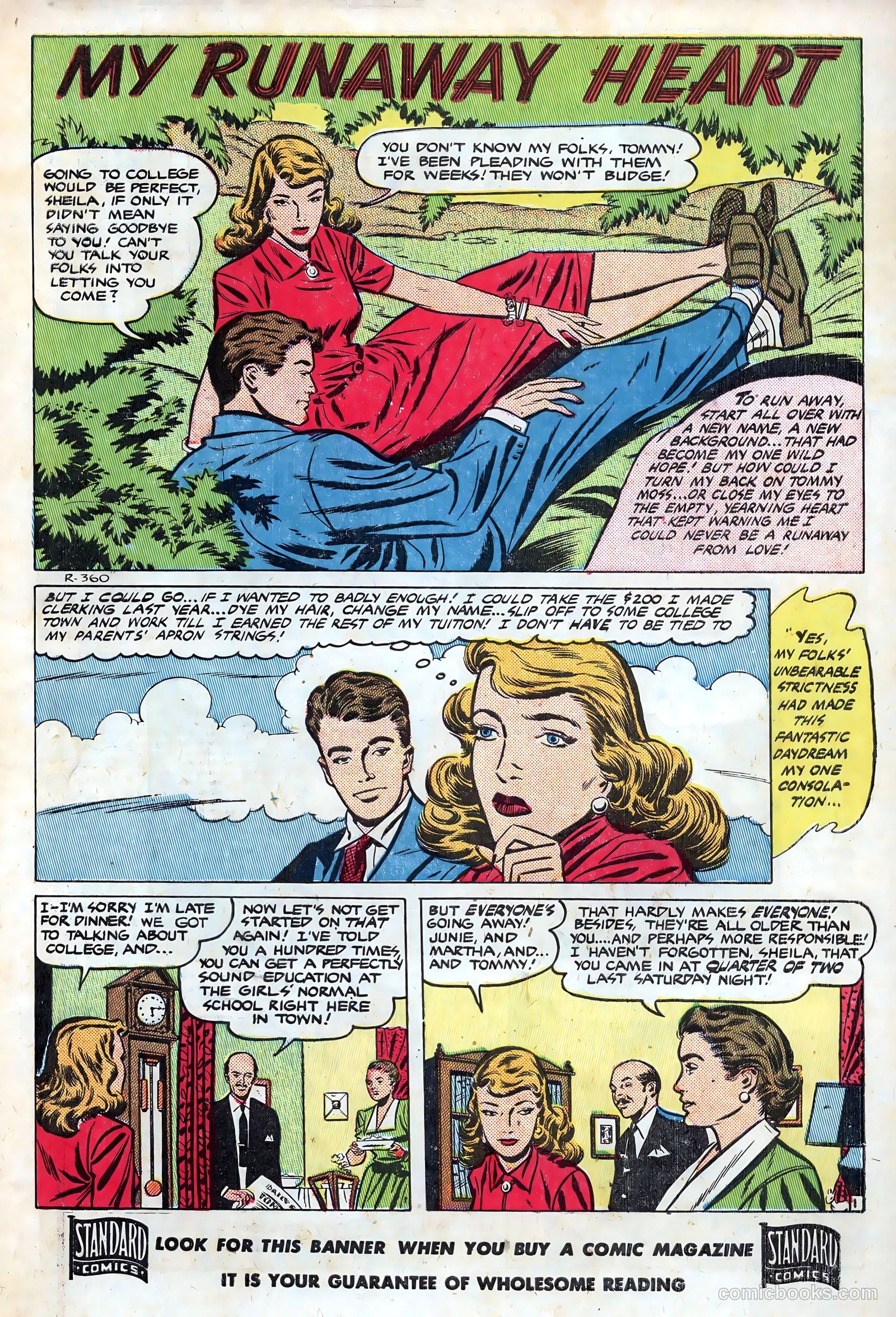 New Romances #7 (1951) — page 3 of 36