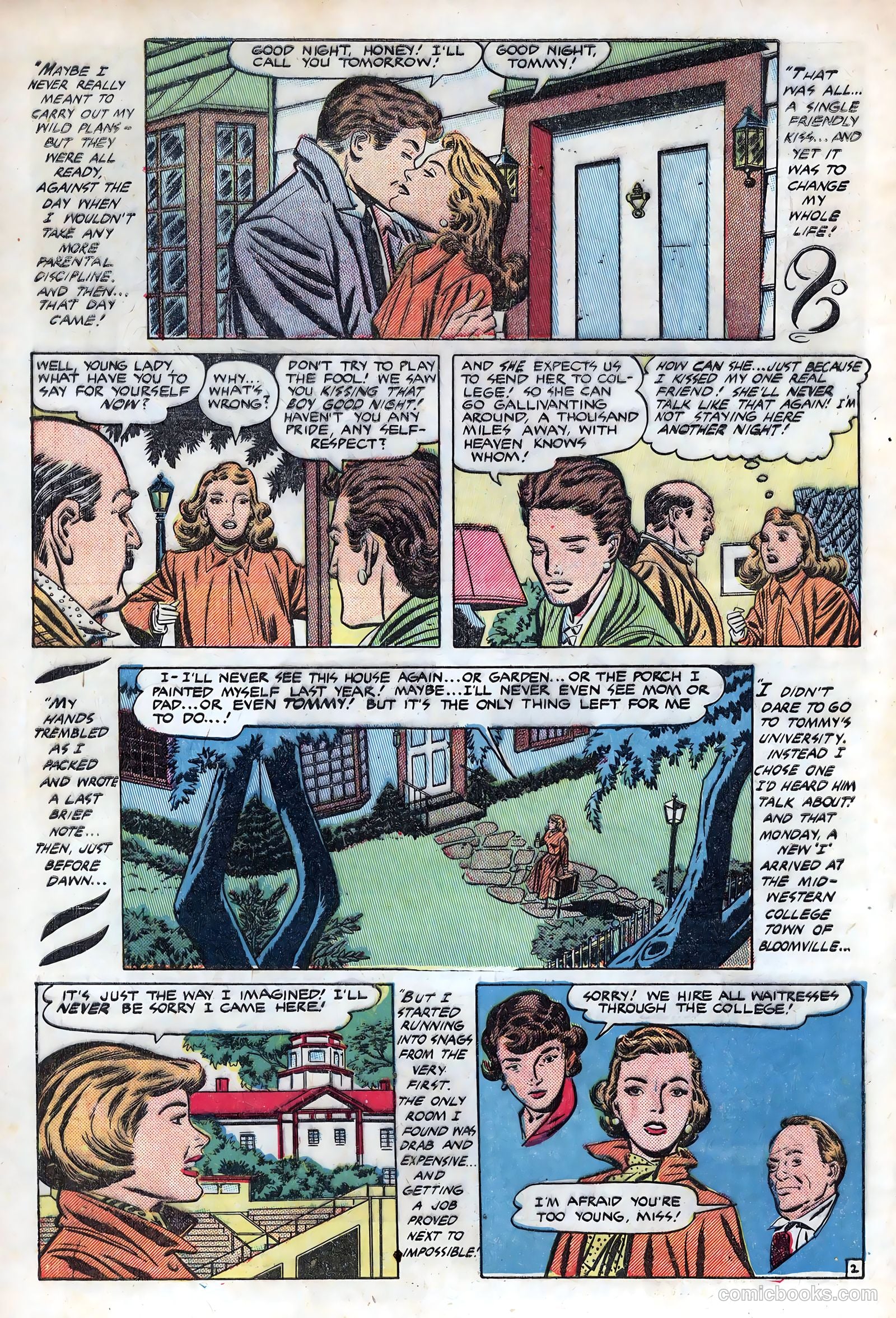New Romances #7 (1951) — page 4 of 36