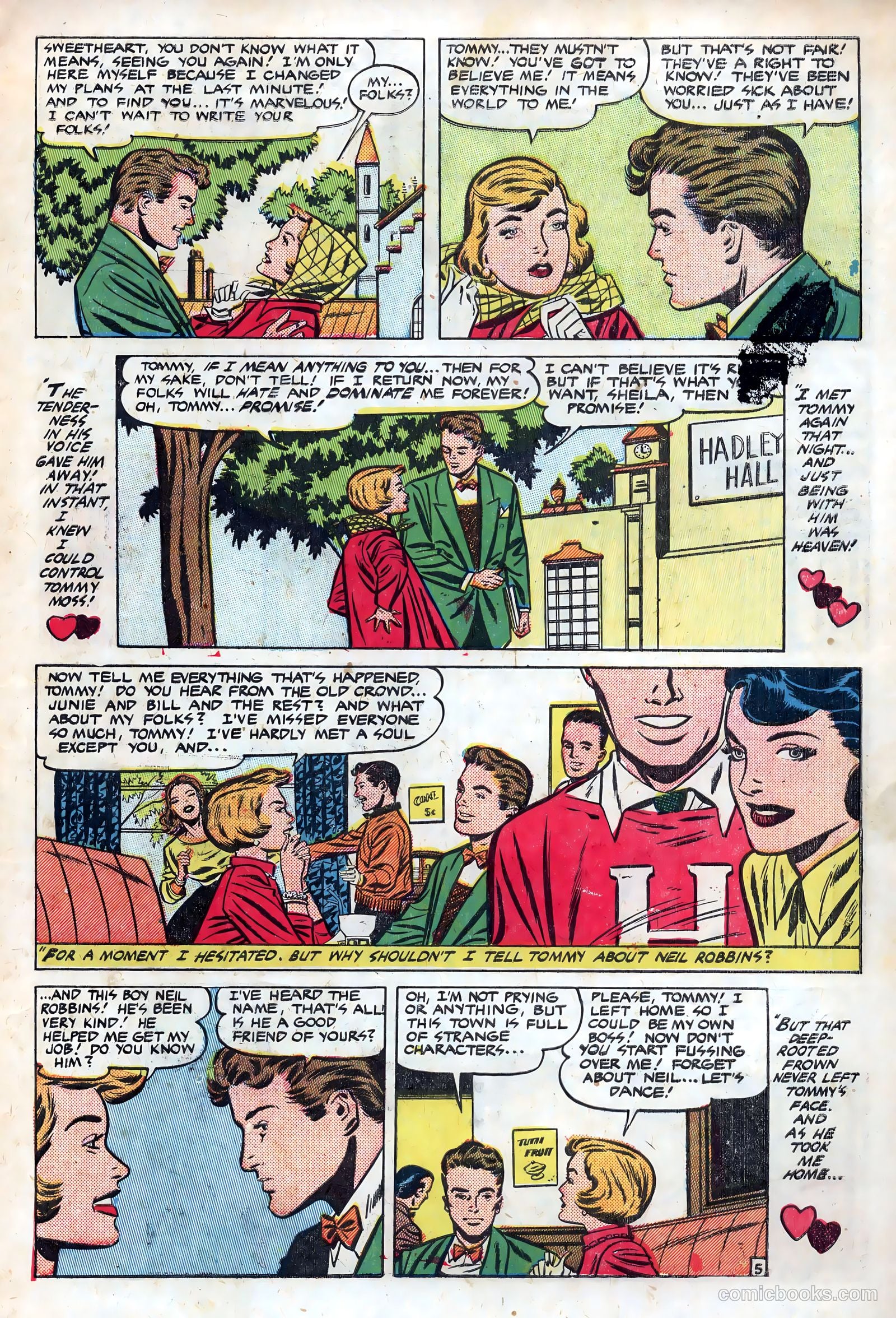 New Romances #7 (1951) — page 7 of 36