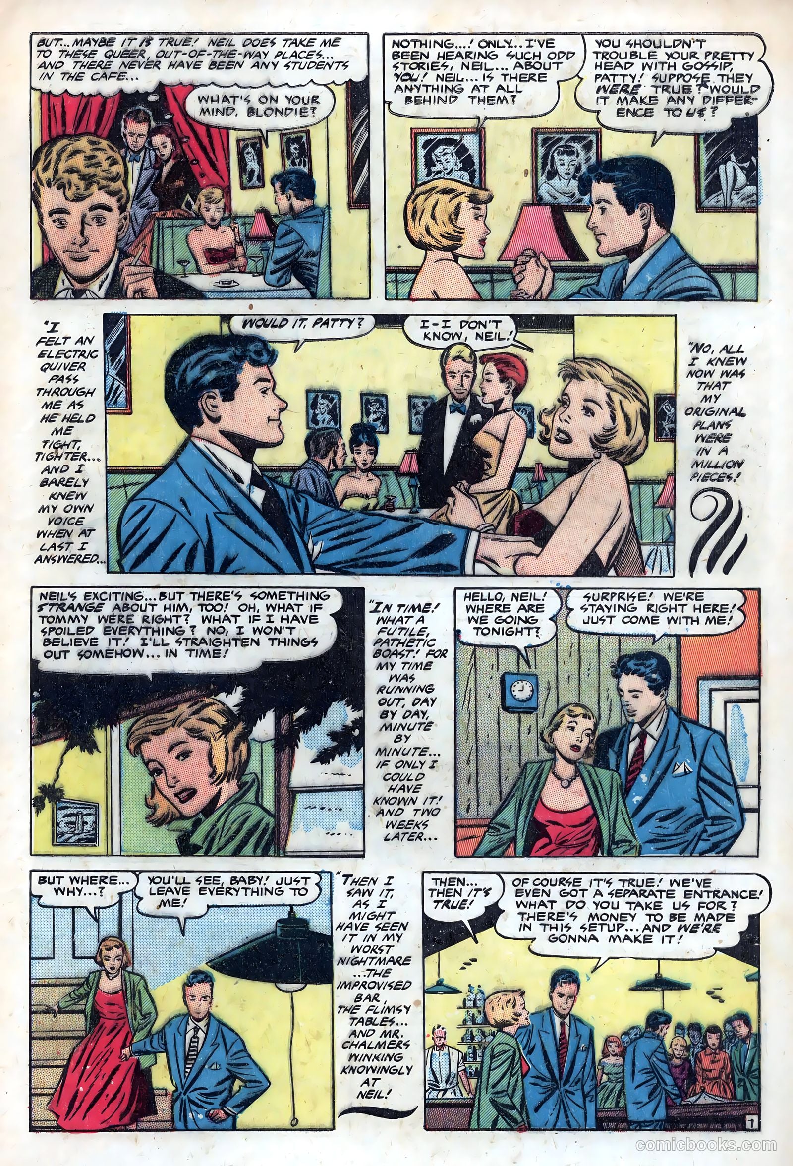 New Romances #7 (1951) — page 9 of 36