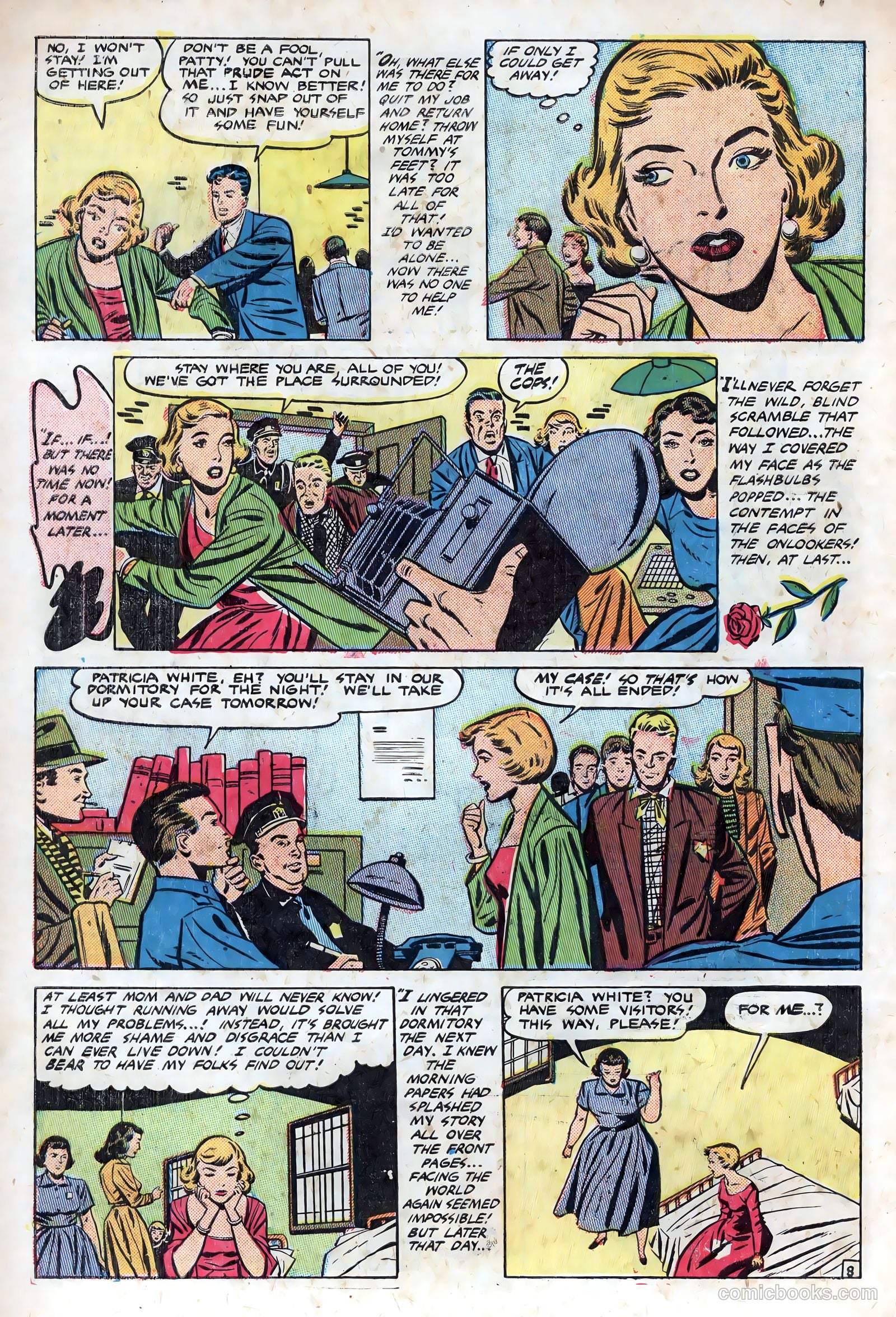 New Romances #7 (1951) — page 10 of 36