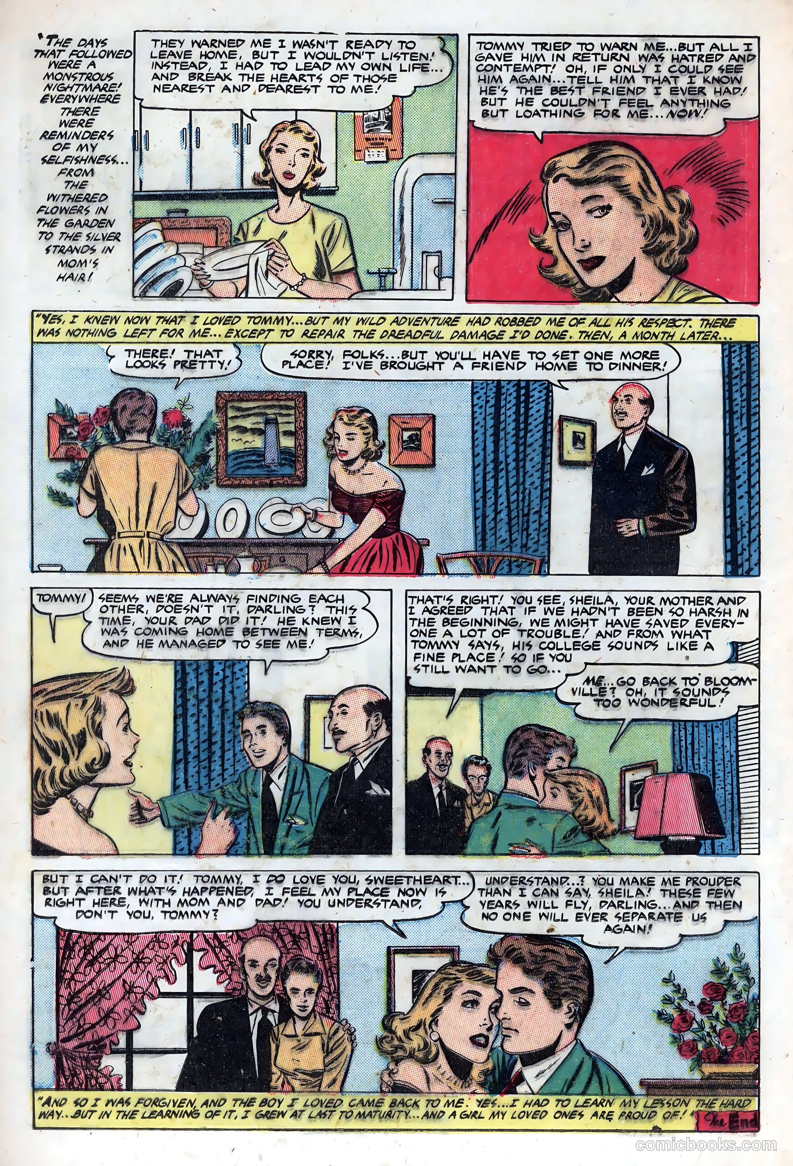 New Romances #7 (1951) — page 12 of 36