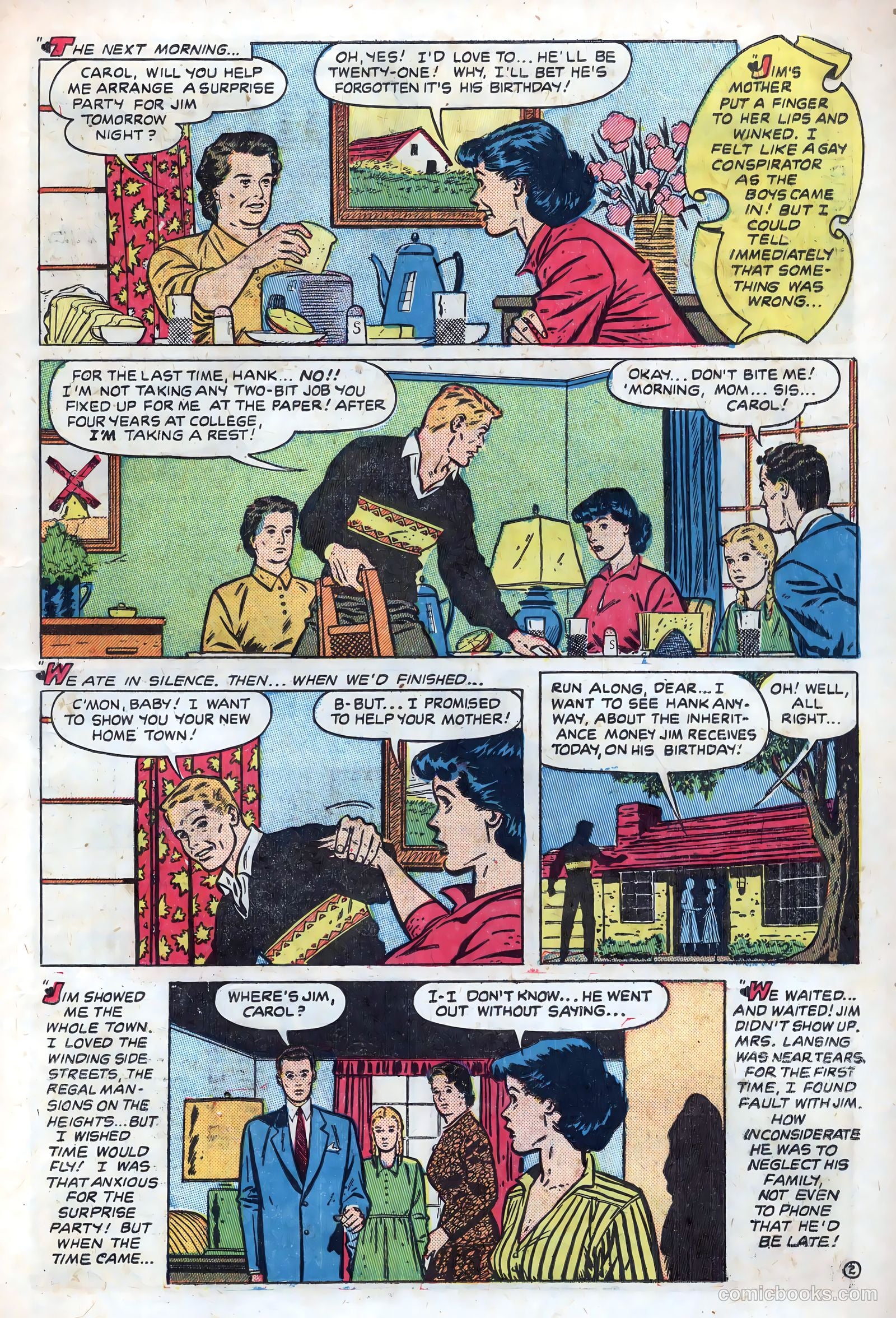 New Romances #7 (1951) — page 15 of 36