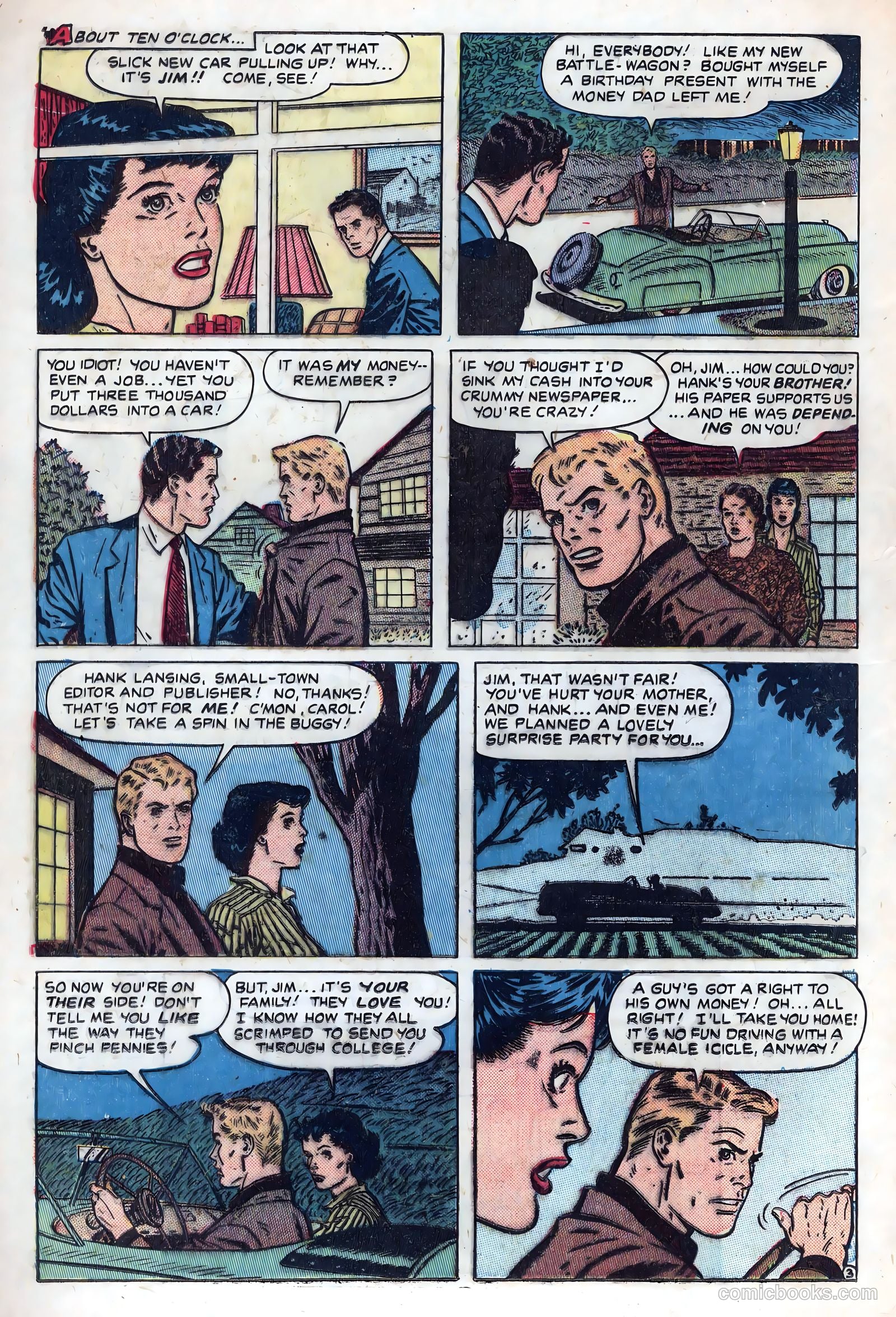 New Romances #7 (1951) — page 16 of 36