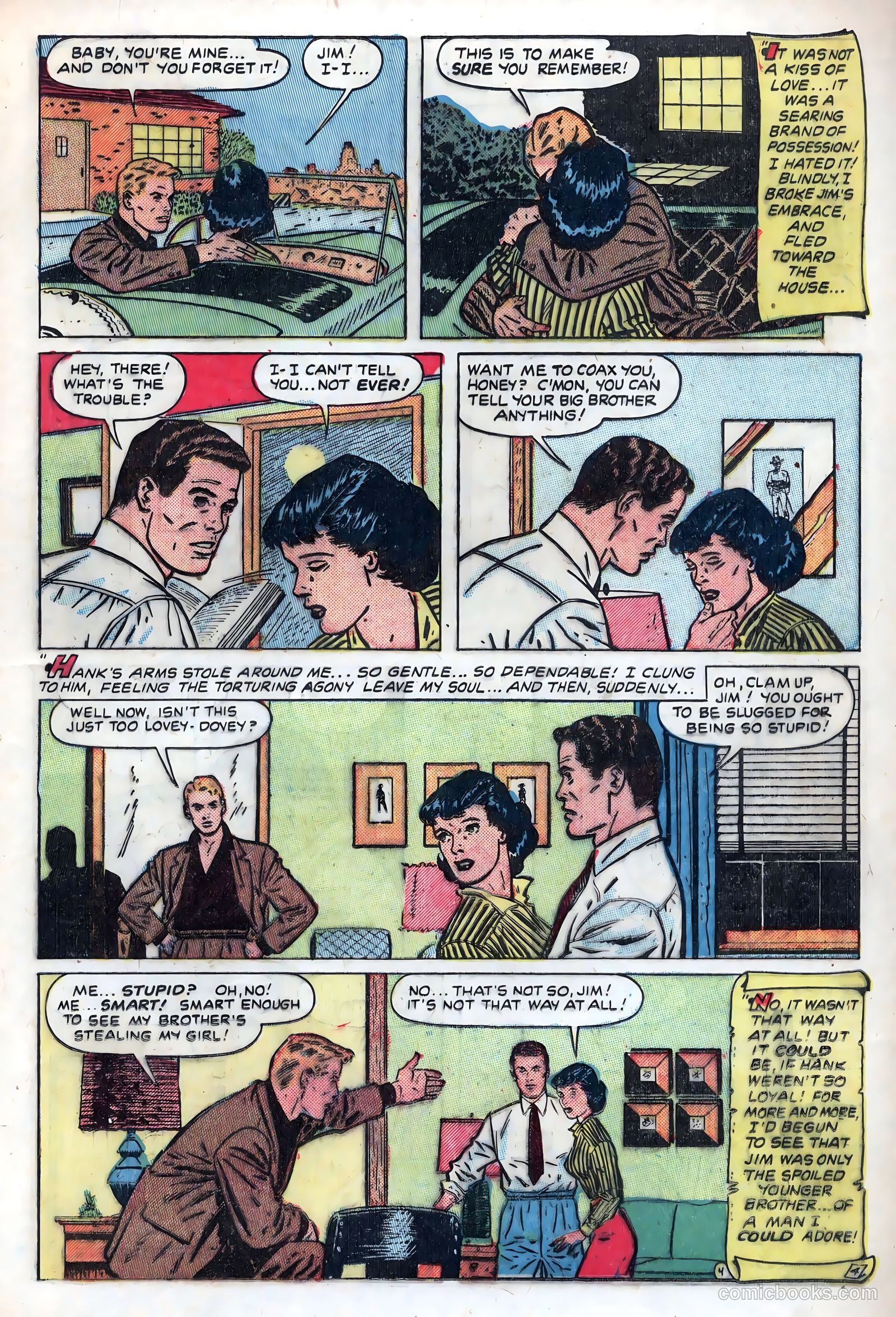 New Romances #7 (1951) — page 17 of 36