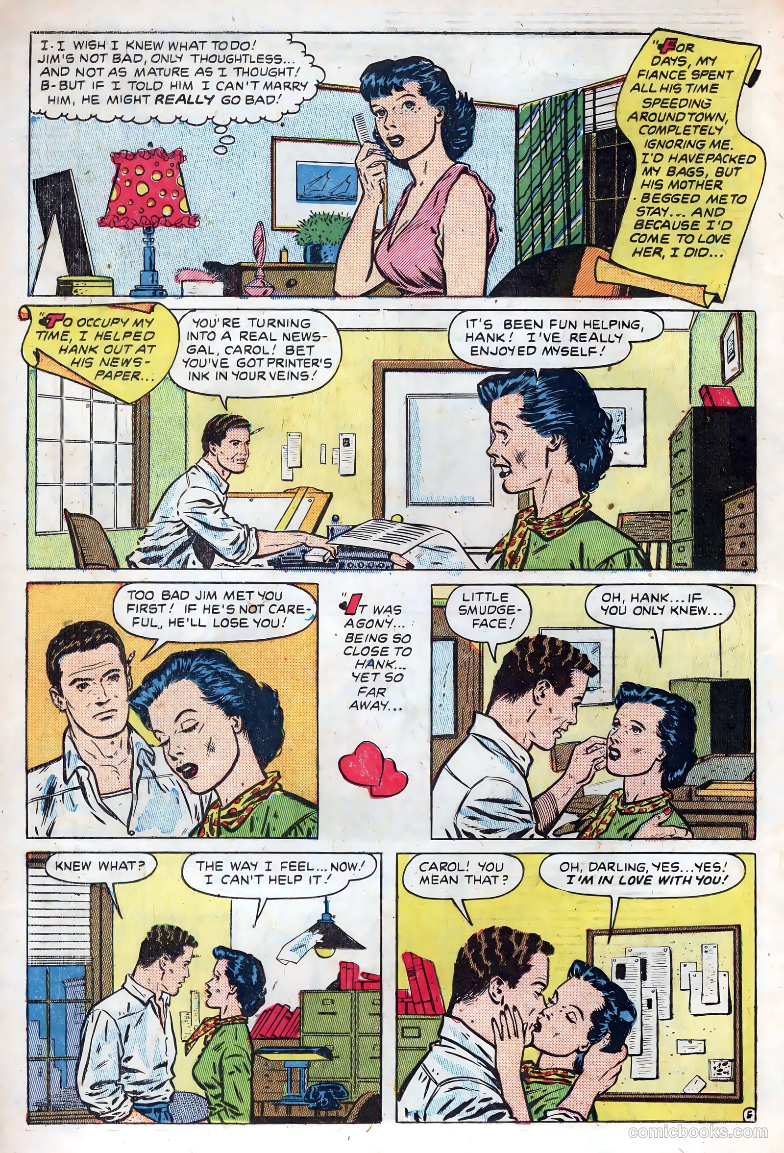 New Romances #7 (1951) — page 18 of 36
