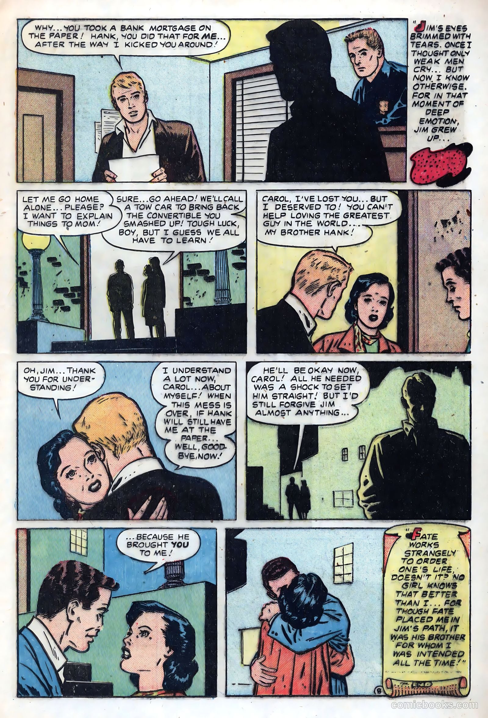 New Romances #7 (1951) — page 21 of 36