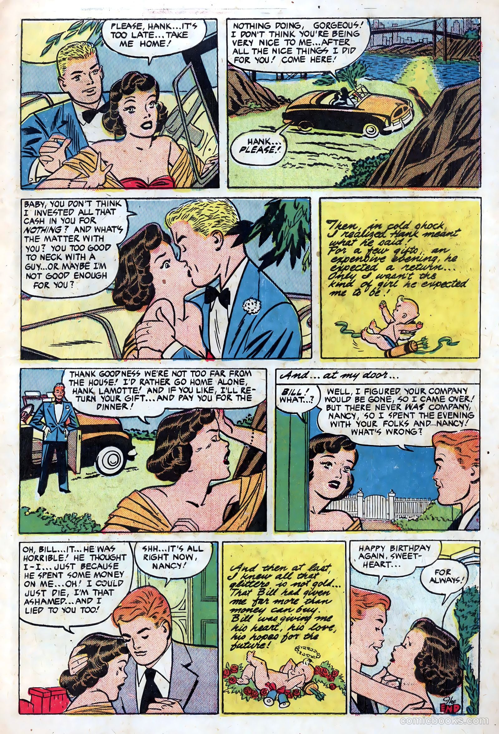 New Romances #7 (1951) — page 23 of 36