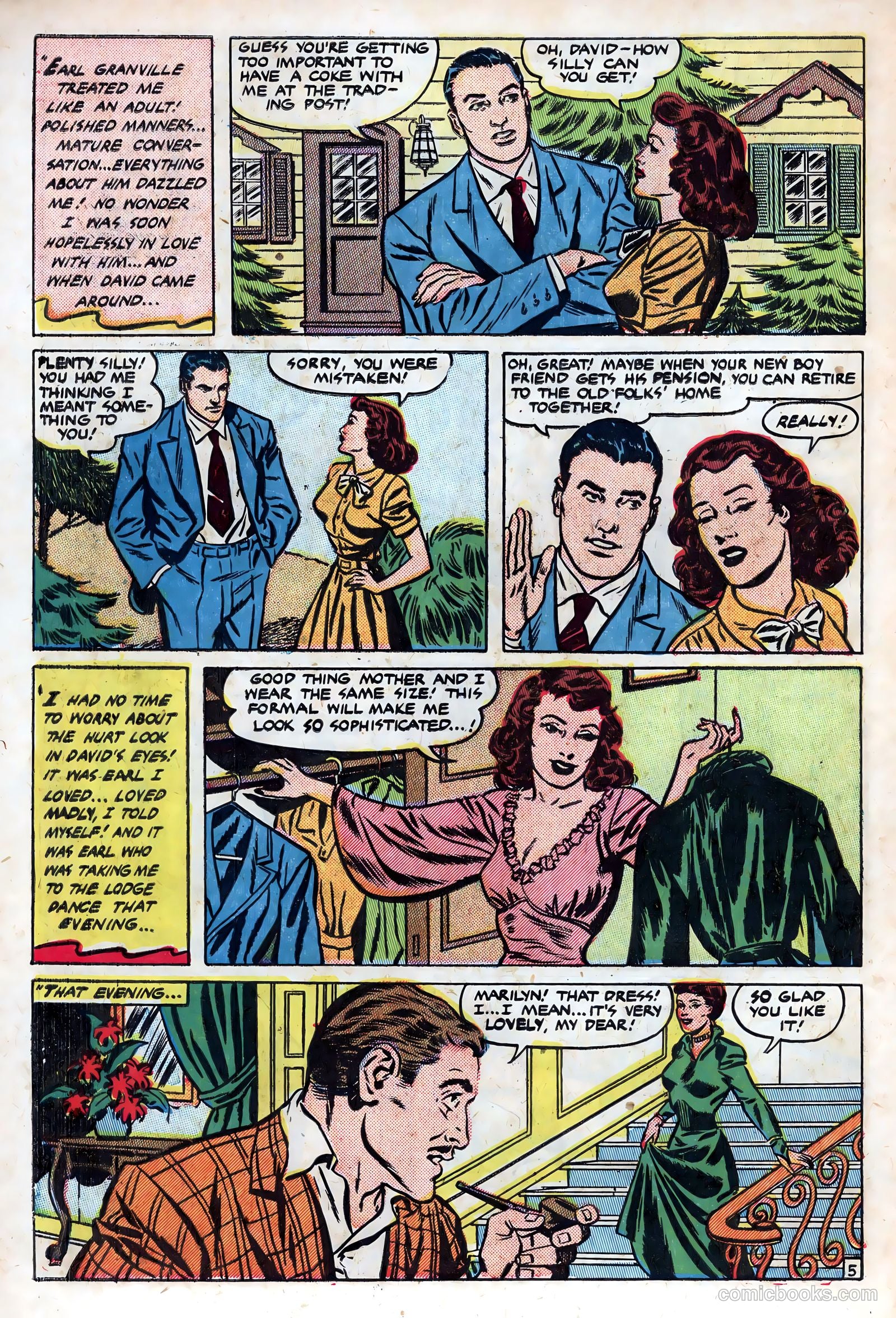 New Romances #7 (1951) — page 30 of 36