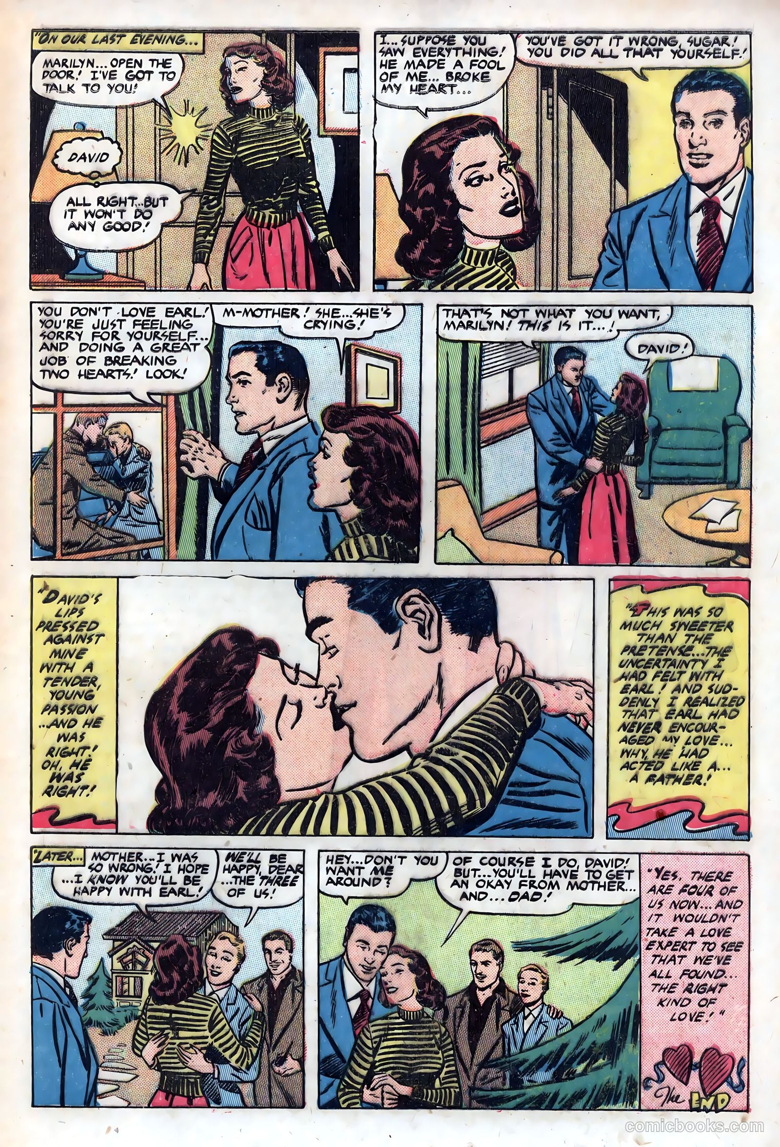 New Romances #7 (1951) — page 33 of 36