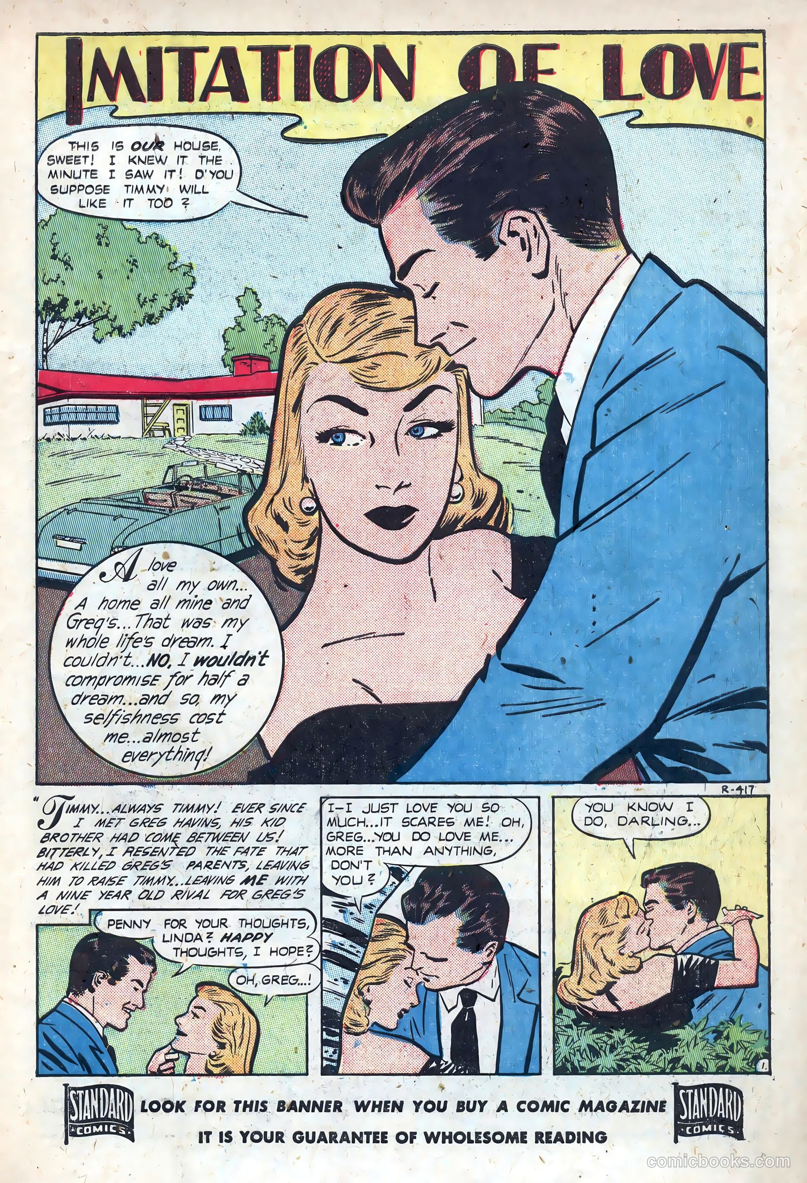 New Romances #8 (1951) — page 3 of 36